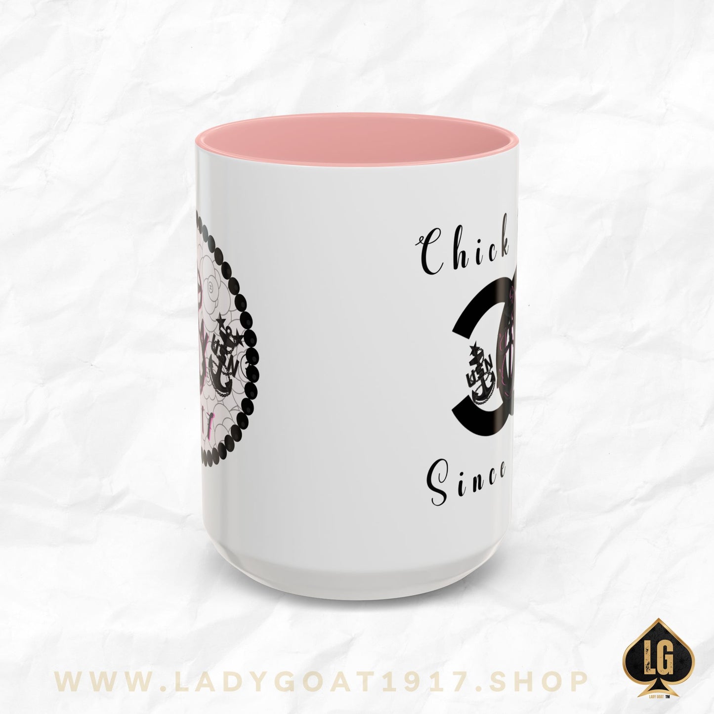 Chick Chief P!NK Accent Coffee Mug 15oz