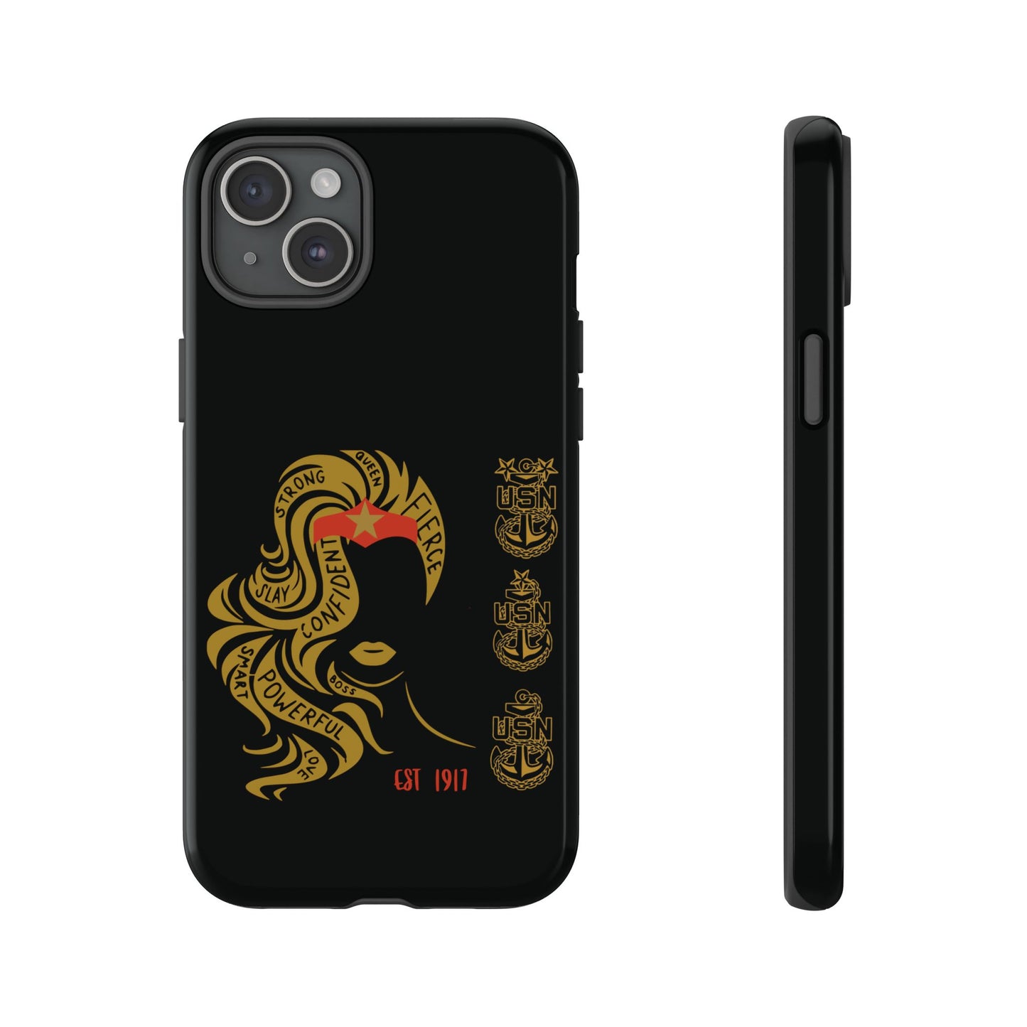 WW OG Long Hair Gold Phone Case