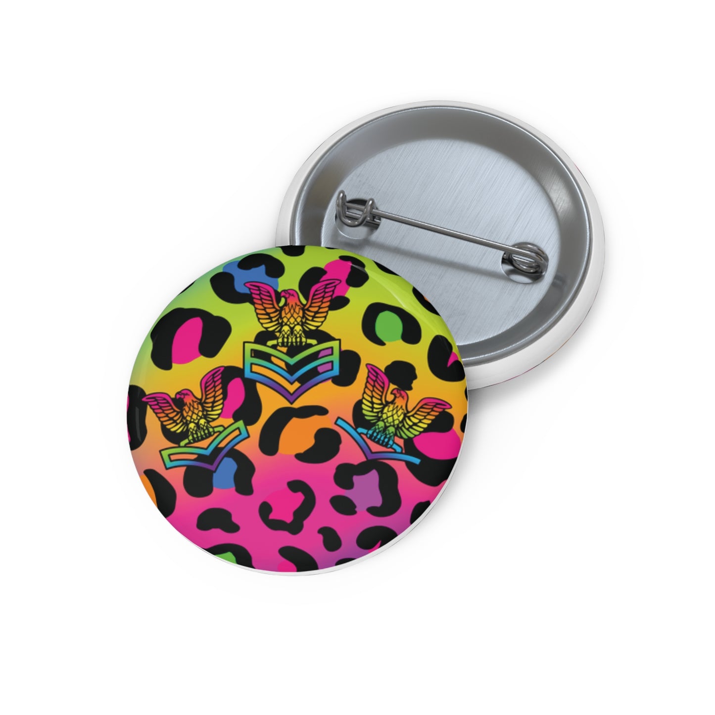 Petty Officer Lady Goat LF Edition Custom Pin Buttons