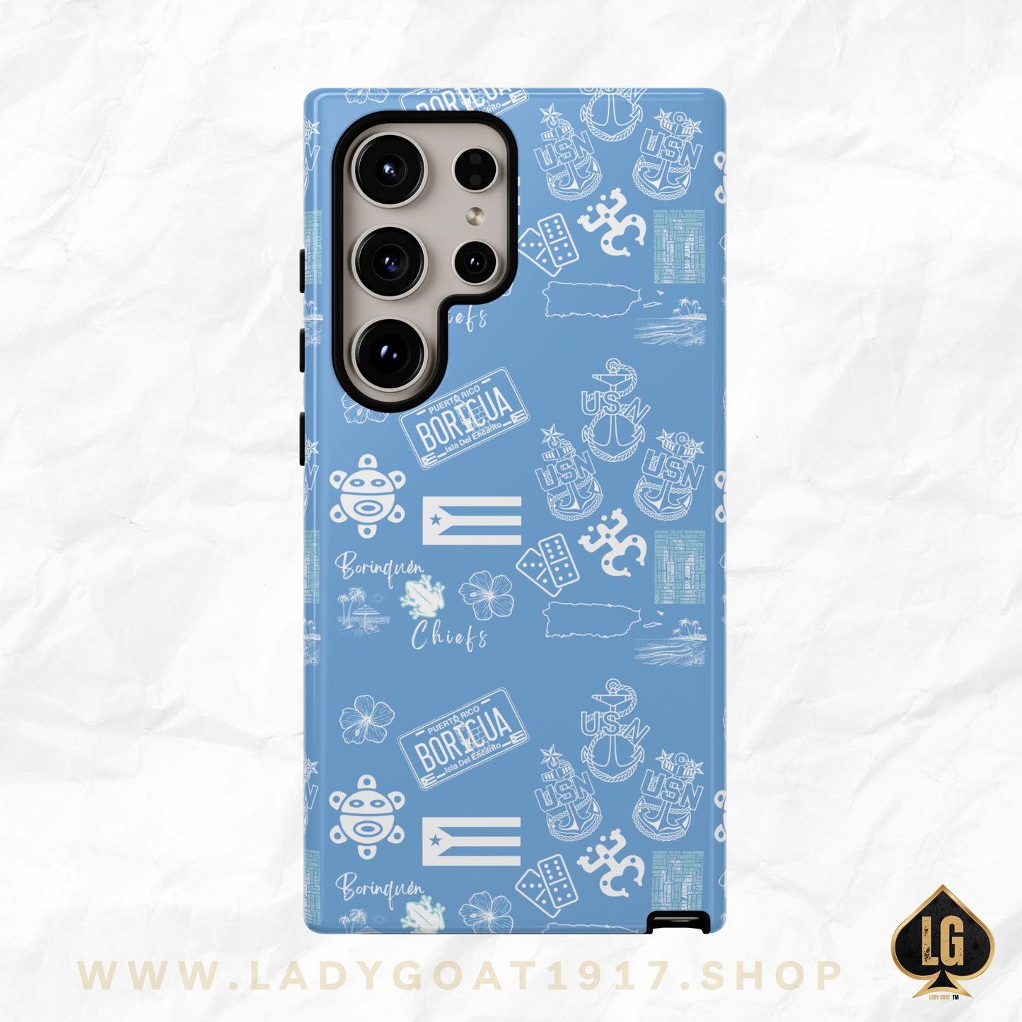 Azul Clarita Phone Case