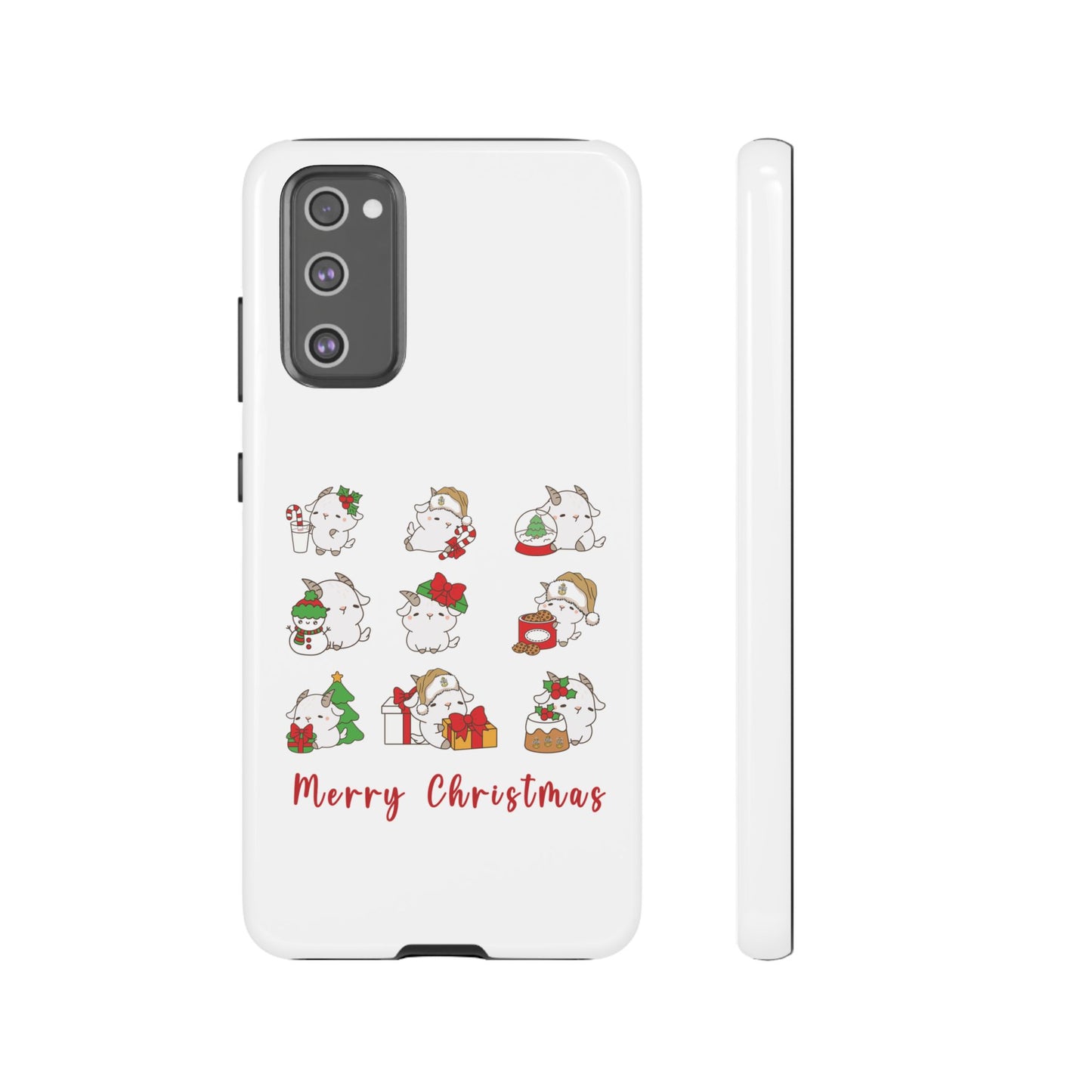 Hello Goat Christmas V3Tough Phone Case