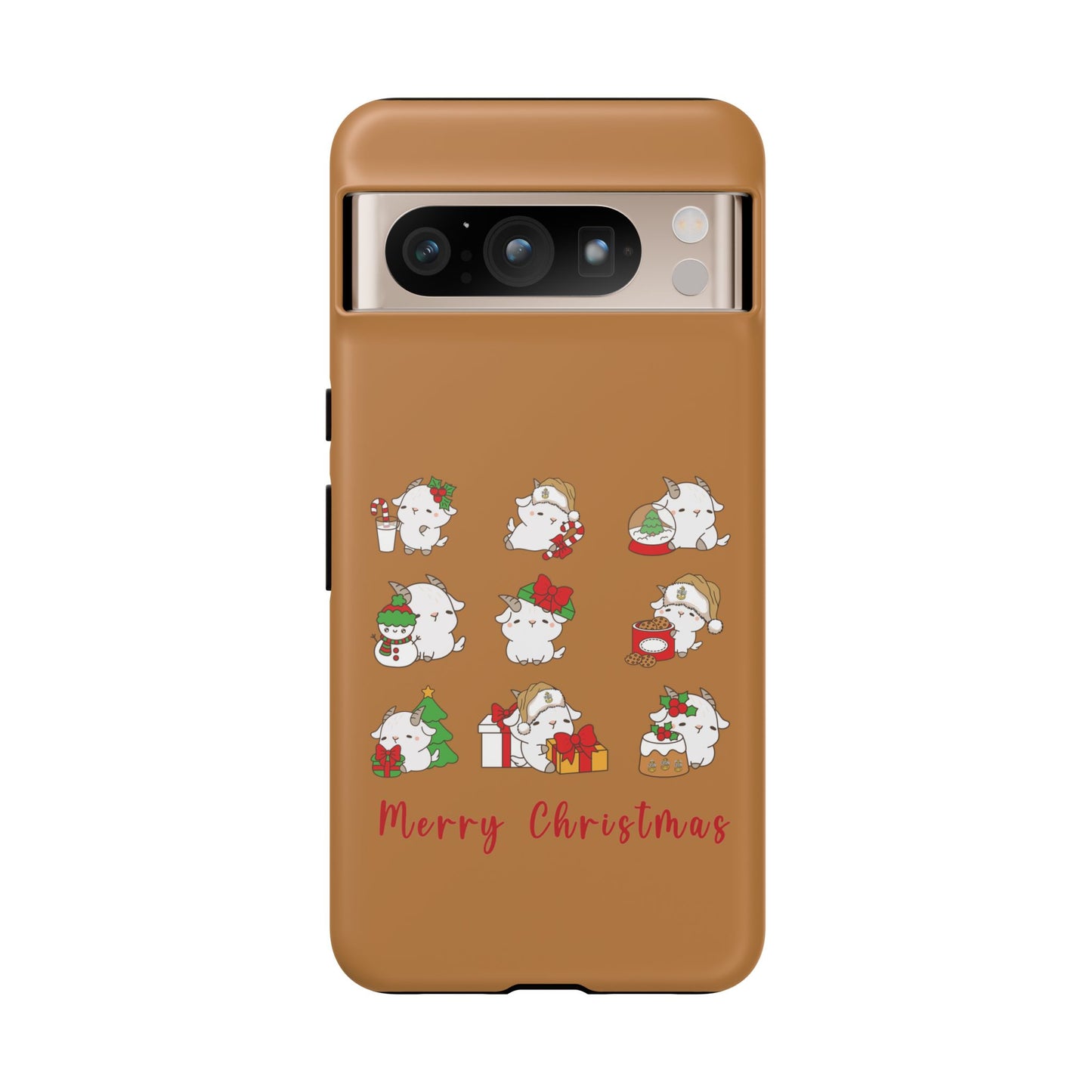 Hello Goat Christmas V1 Tough Phone Case