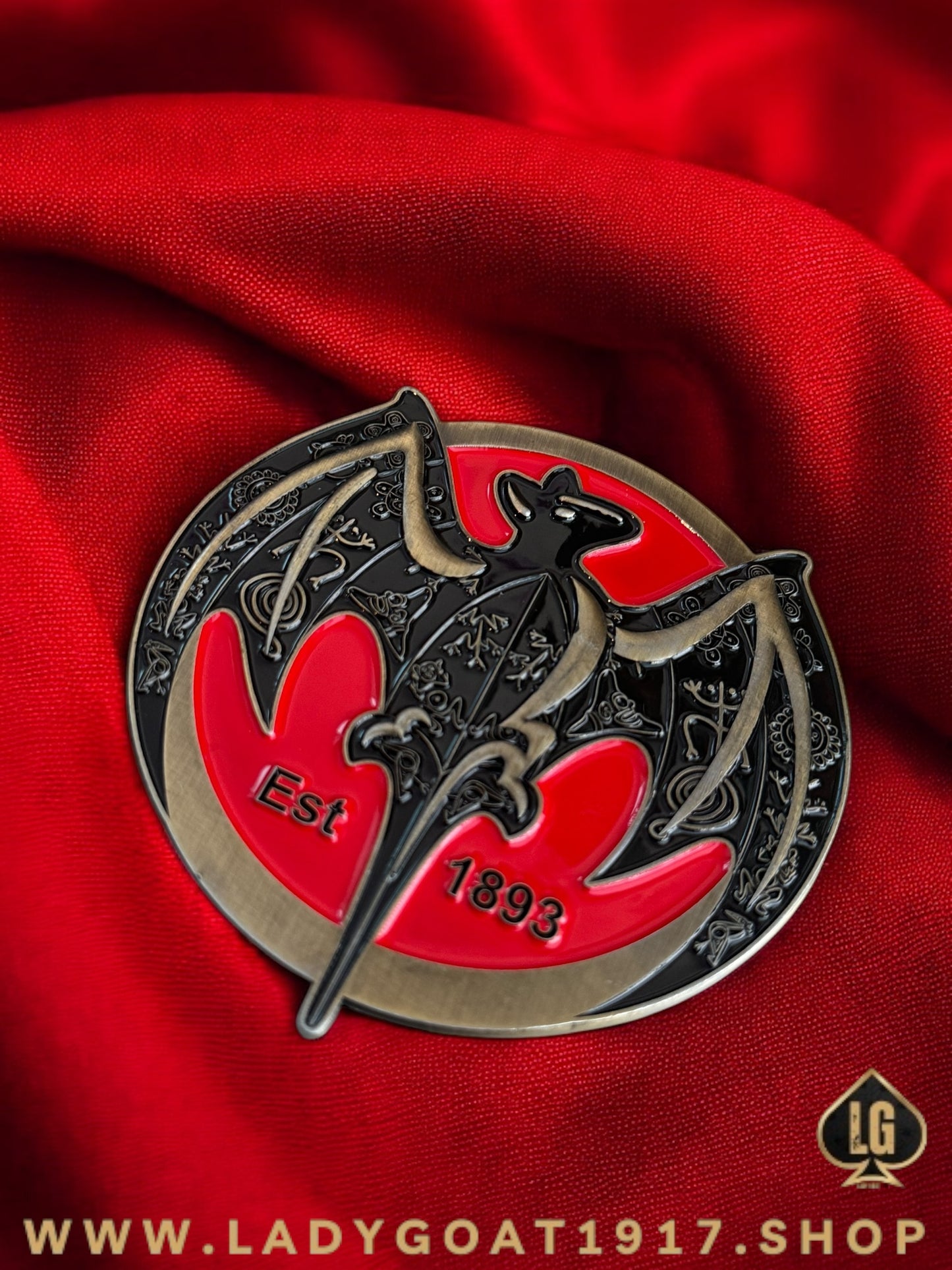 Bacardi Challenge Coin 22"