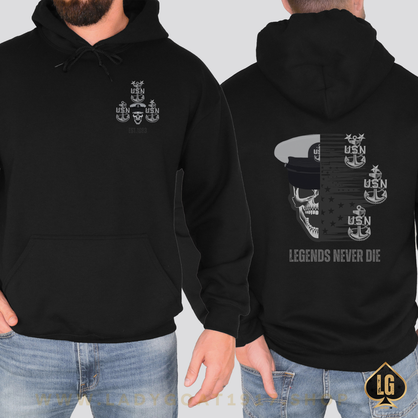 Legends Never Die Unisex Hoodie
