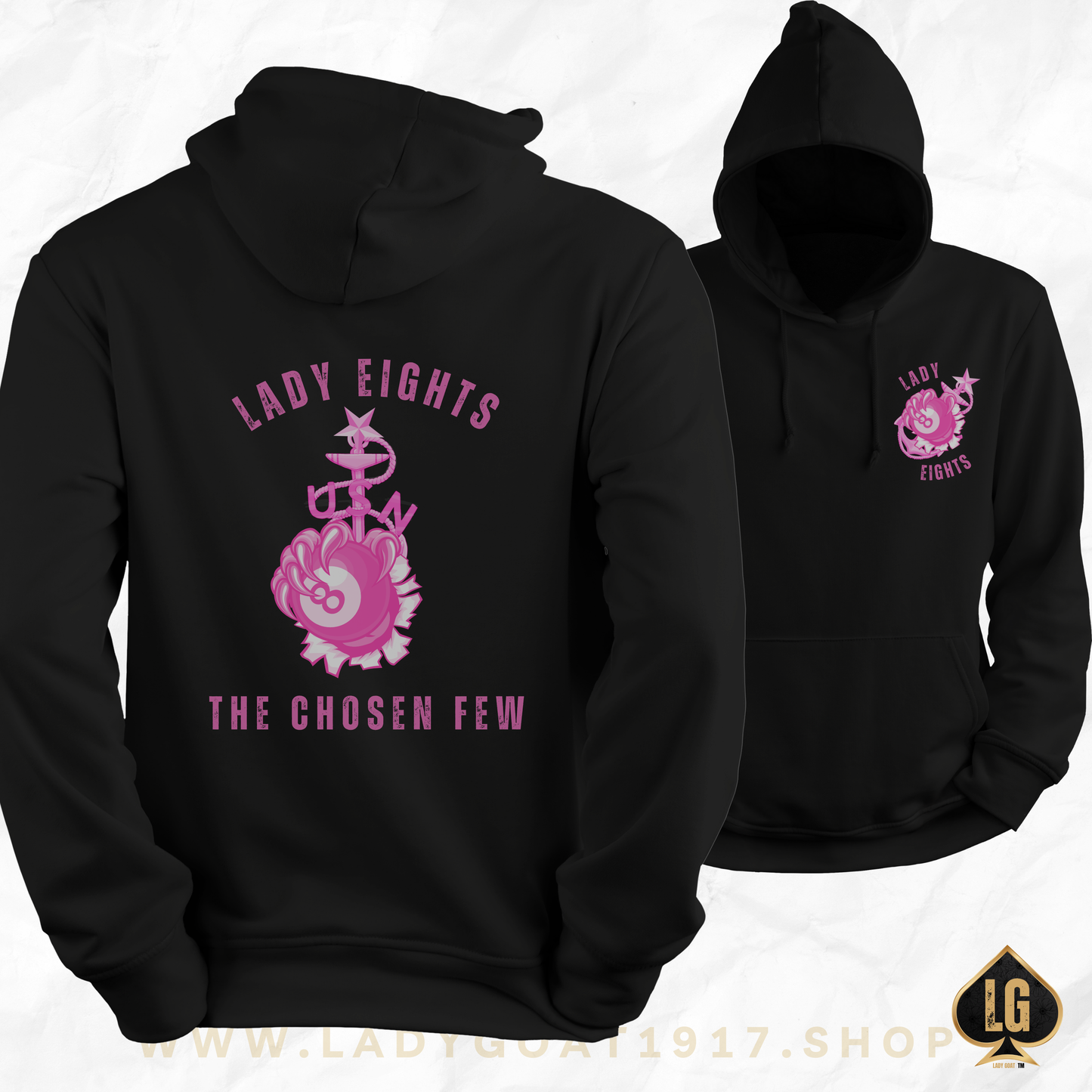 Lady Eights Unisex Hoodie
