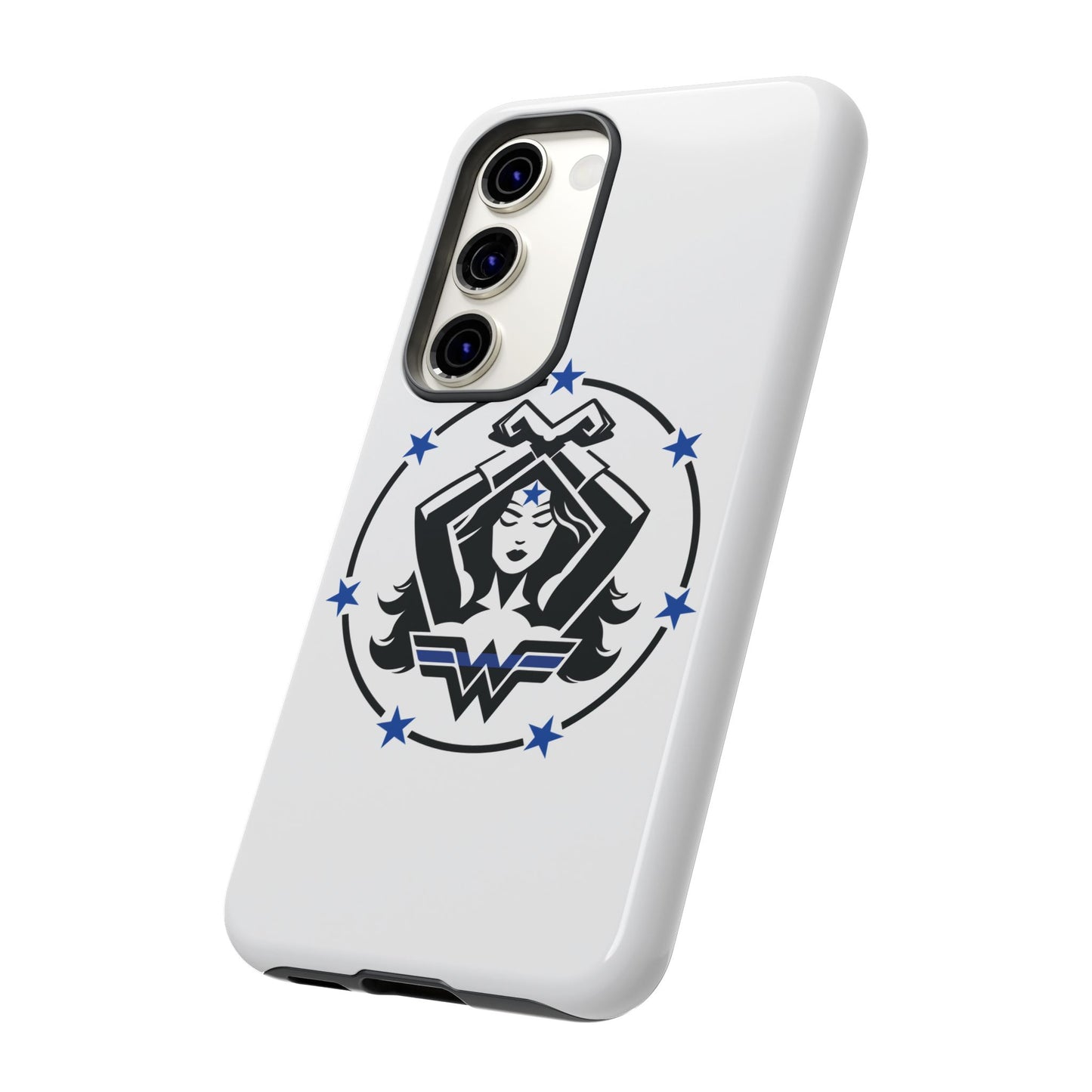 WW Blue Line Tough Phone Case V2