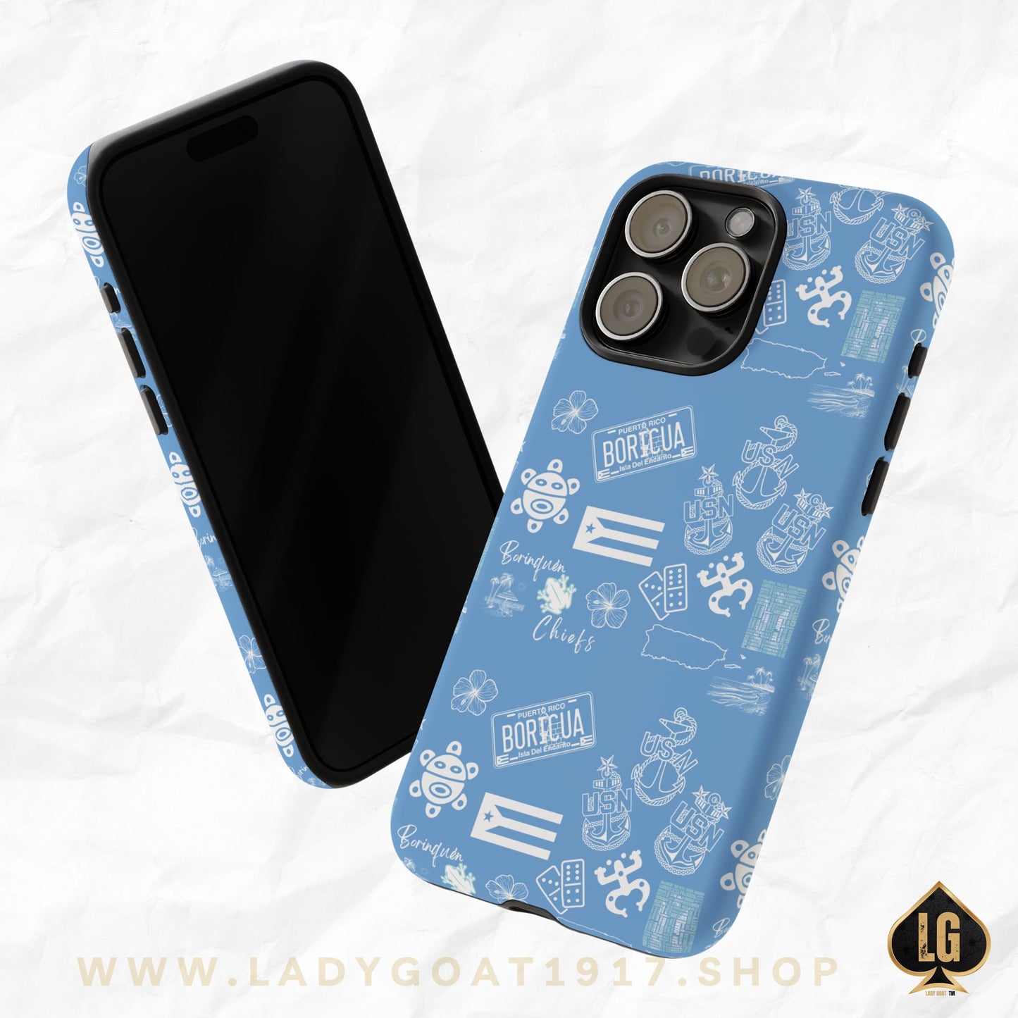 Azul Clarita Phone Case