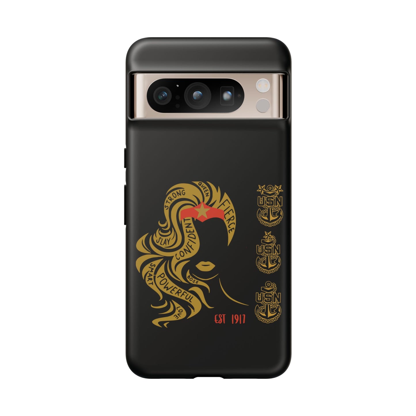 WW OG Long Hair Gold Phone Case