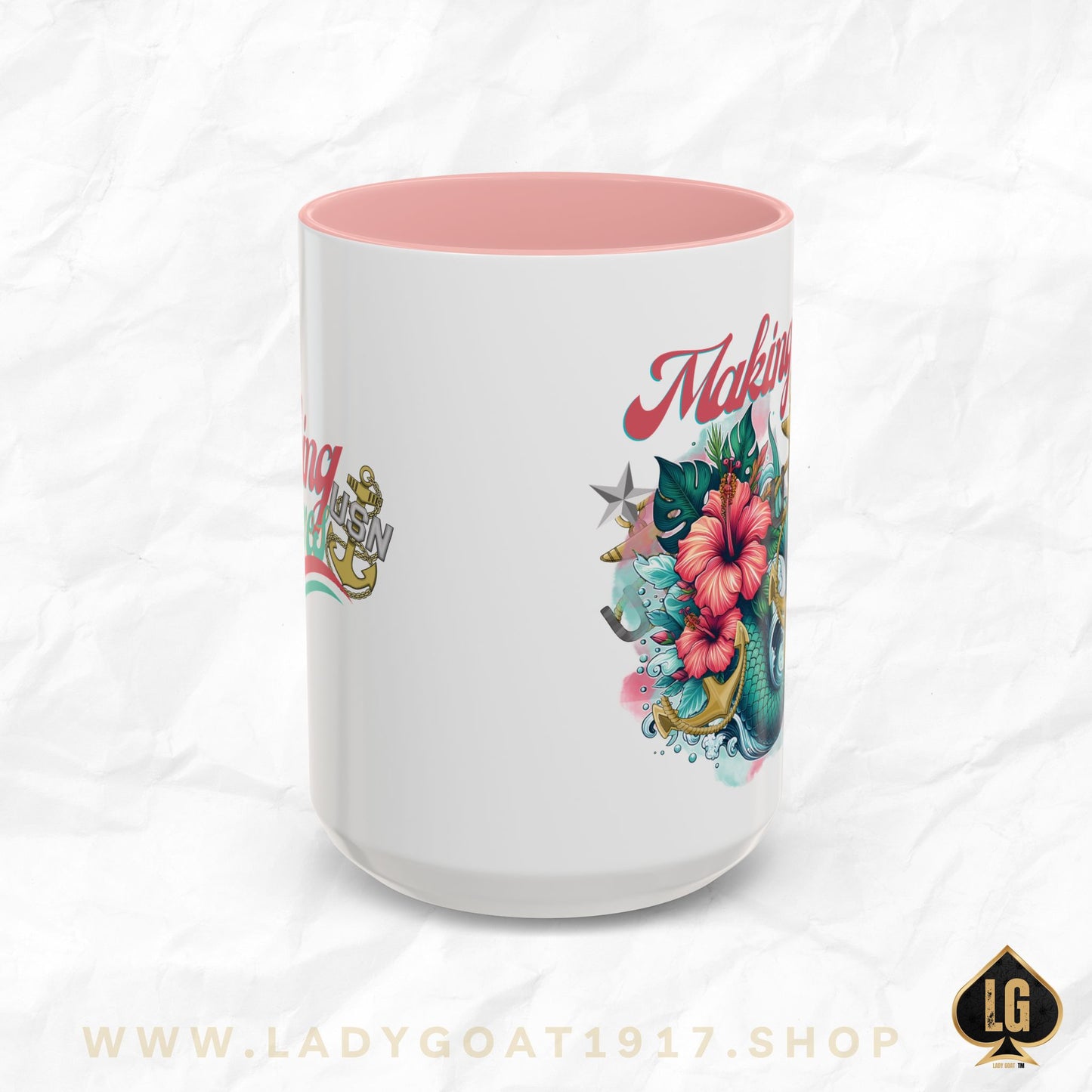 Making Waves Accent Coffee Mug 15oz