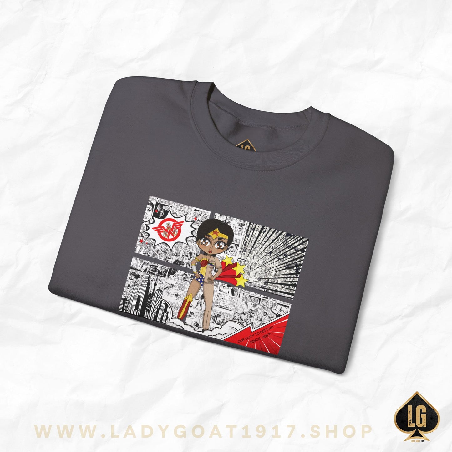 News Flash Comic V1 Crewneck Sweater