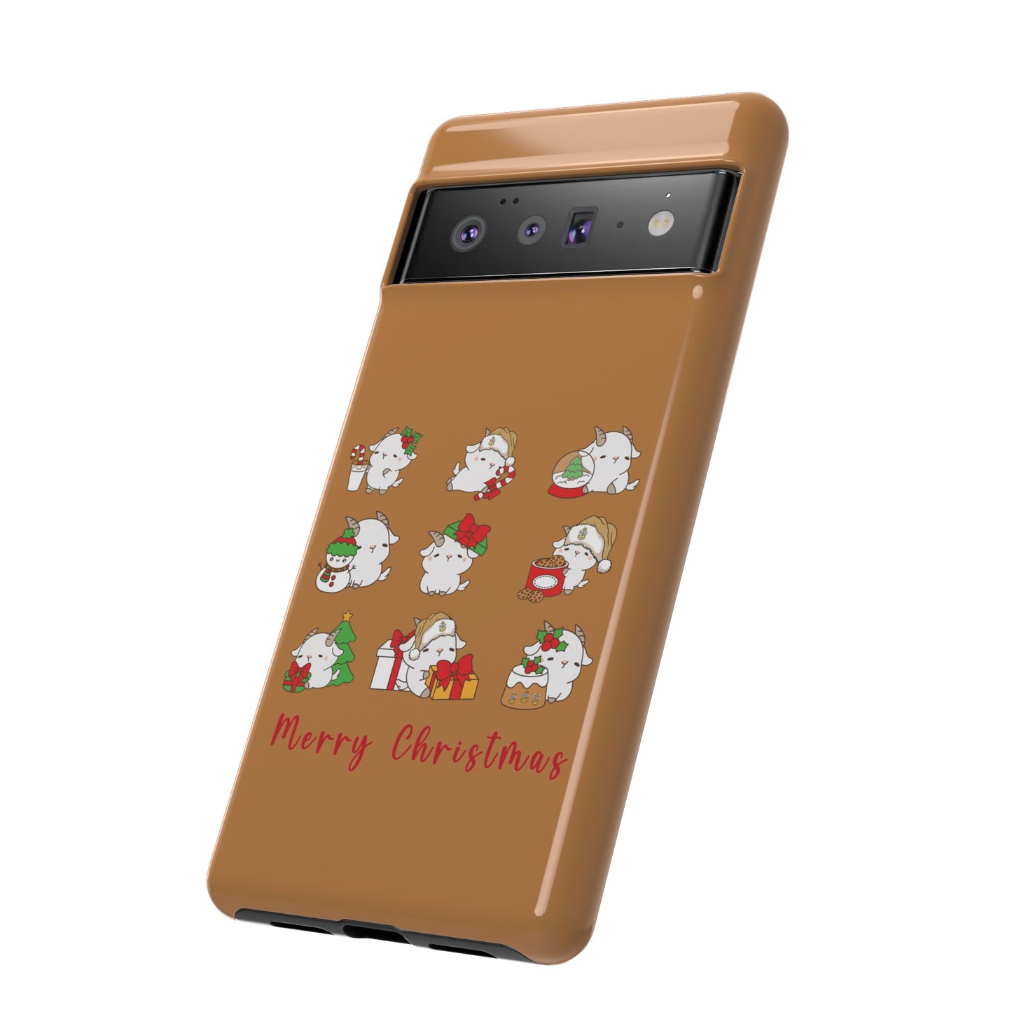 Hello Goat Christmas V1 Tough Phone Case