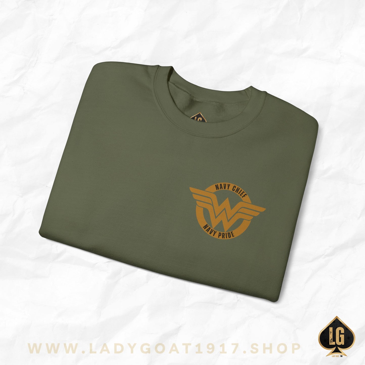 WW O.G Long Hair Unisex Crewneck Sweater