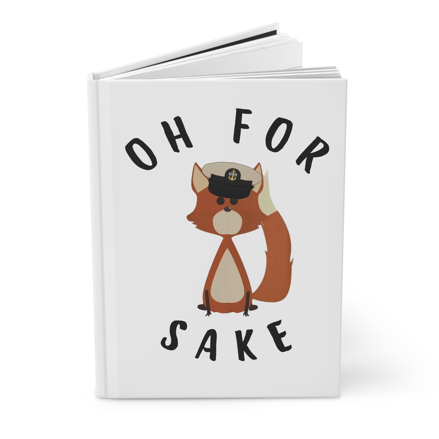 For 🦊 Sake ! V4  Hardcover Journal Matte