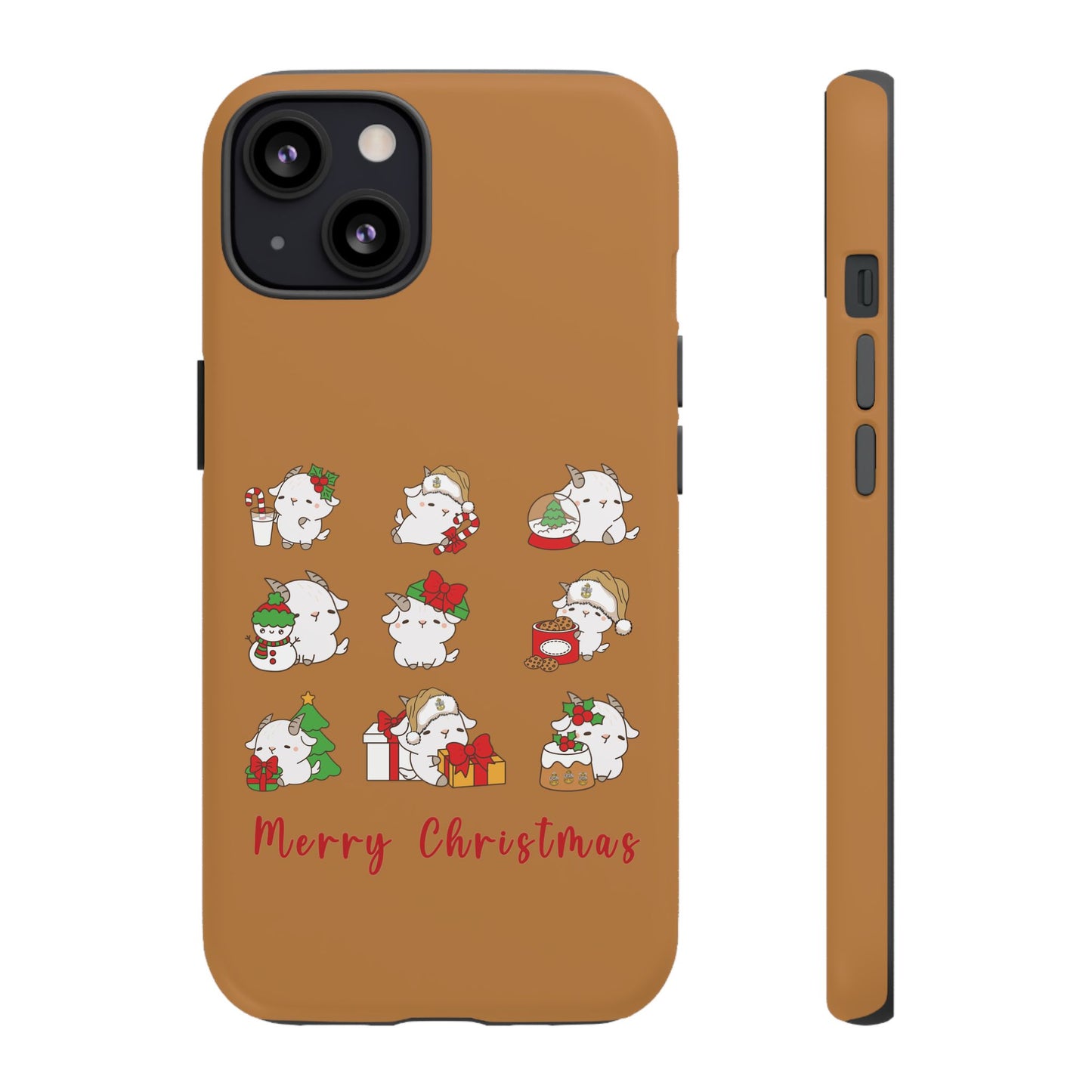 Hello Goat Christmas V1 Tough Phone Case
