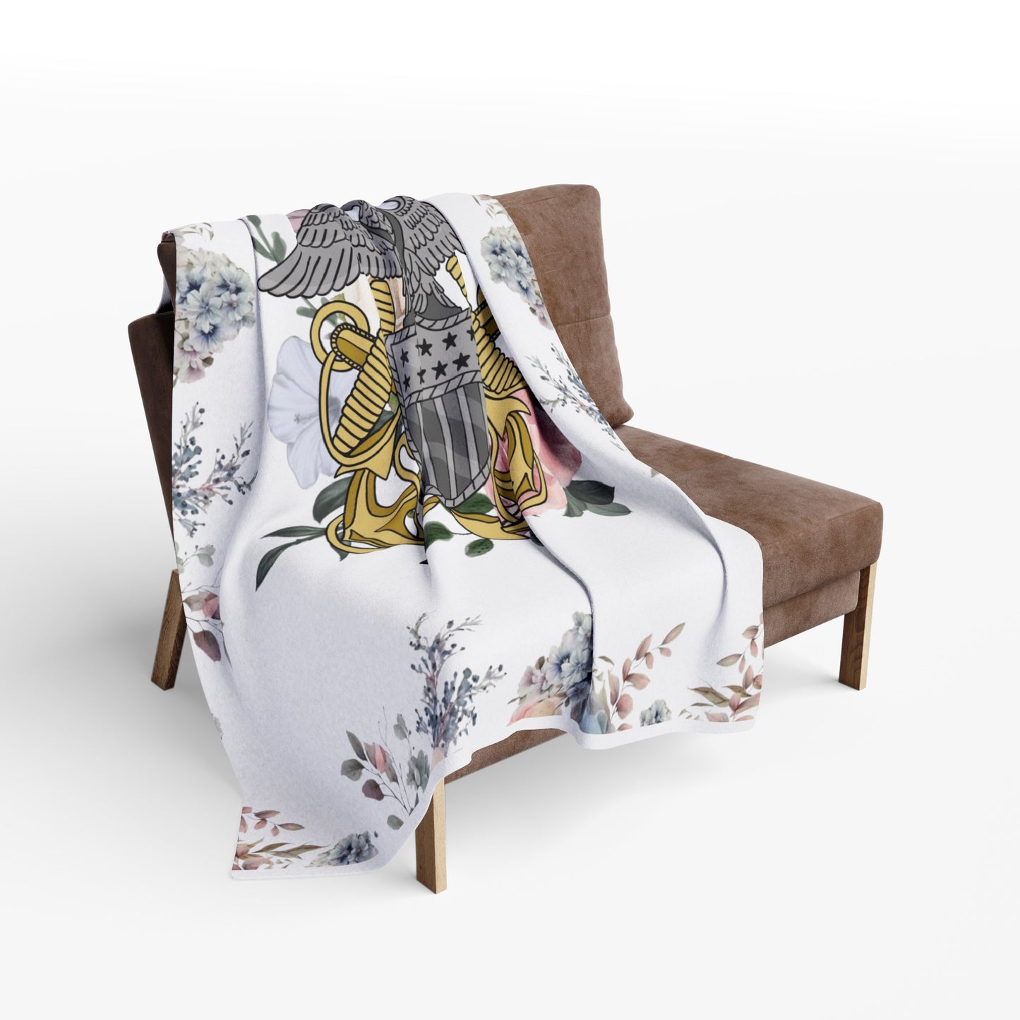 Navy Officer Fleece Blanket