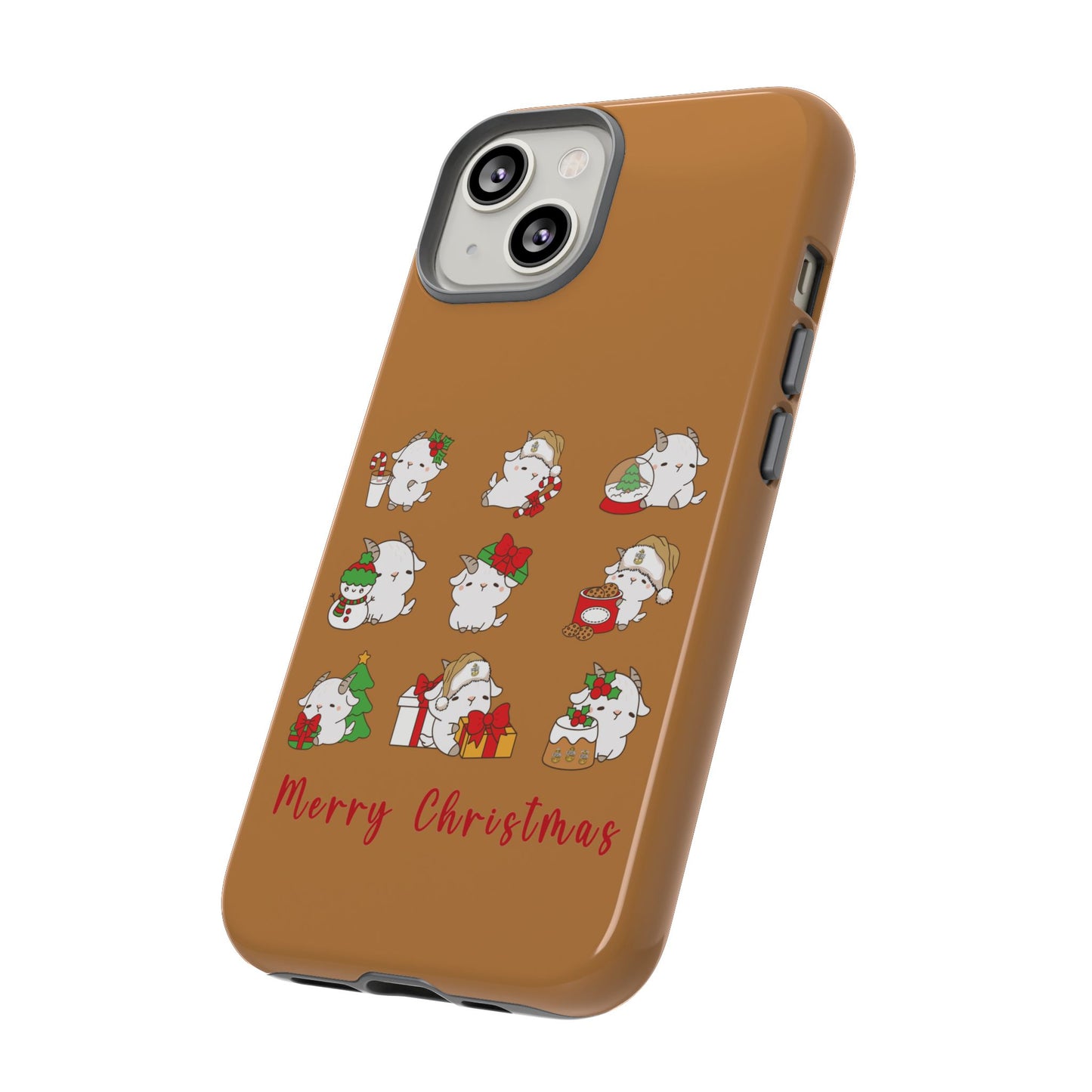 Hello Goat Christmas V1 Tough Phone Case