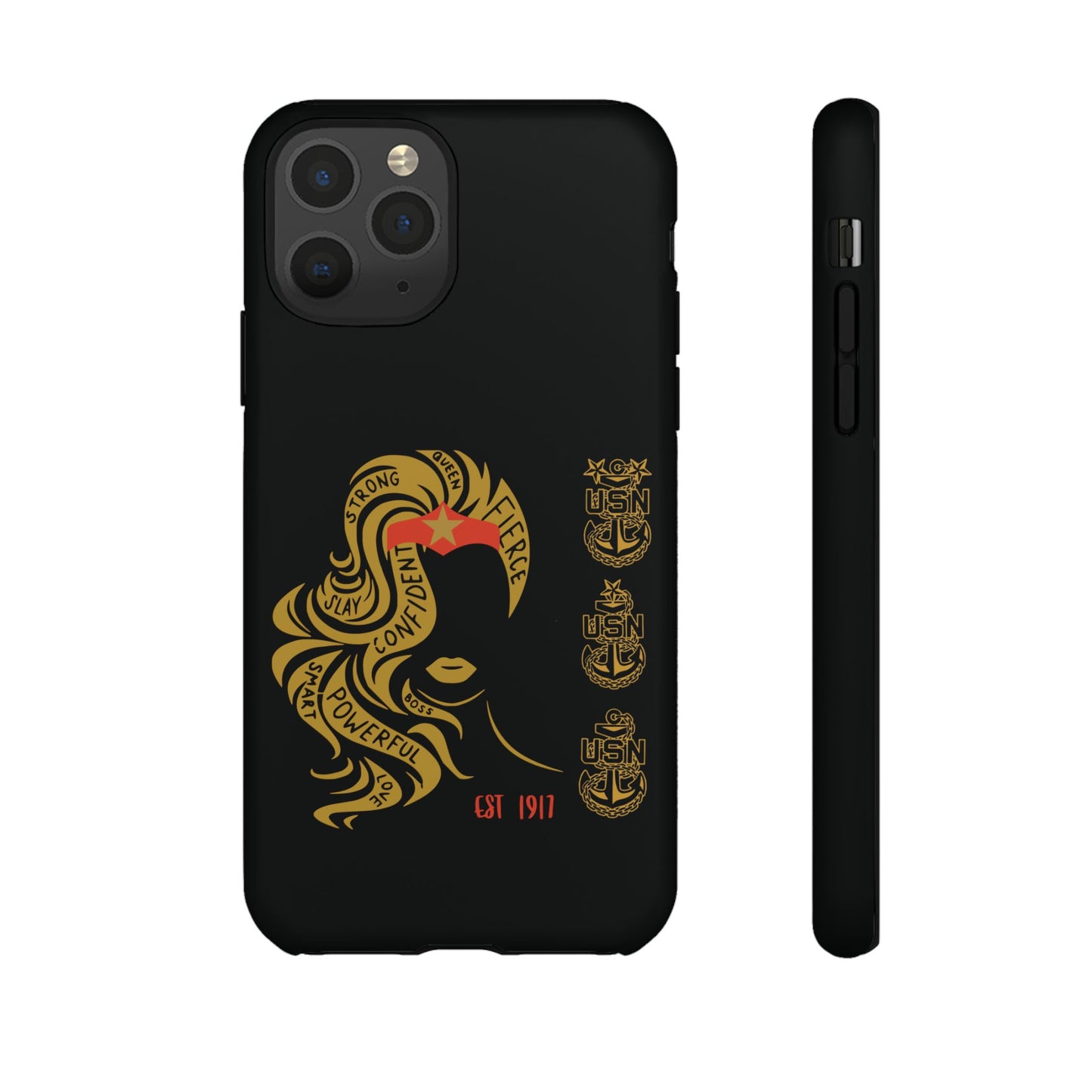 WW OG Long Hair Gold Phone Case