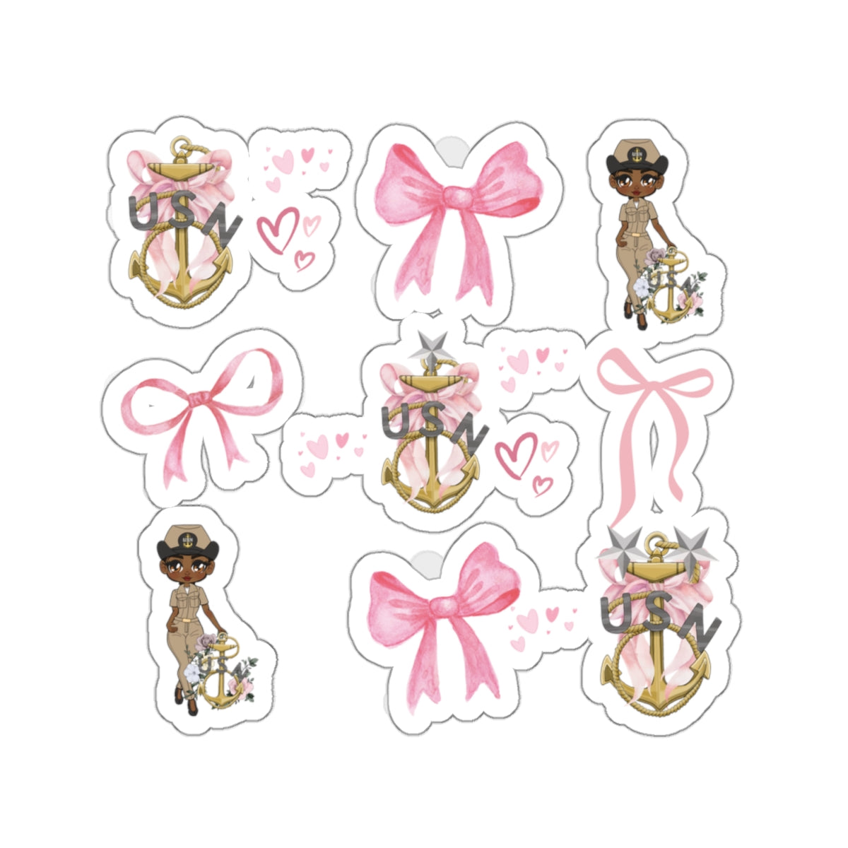 Lady Goat Coquette V4 Stickers