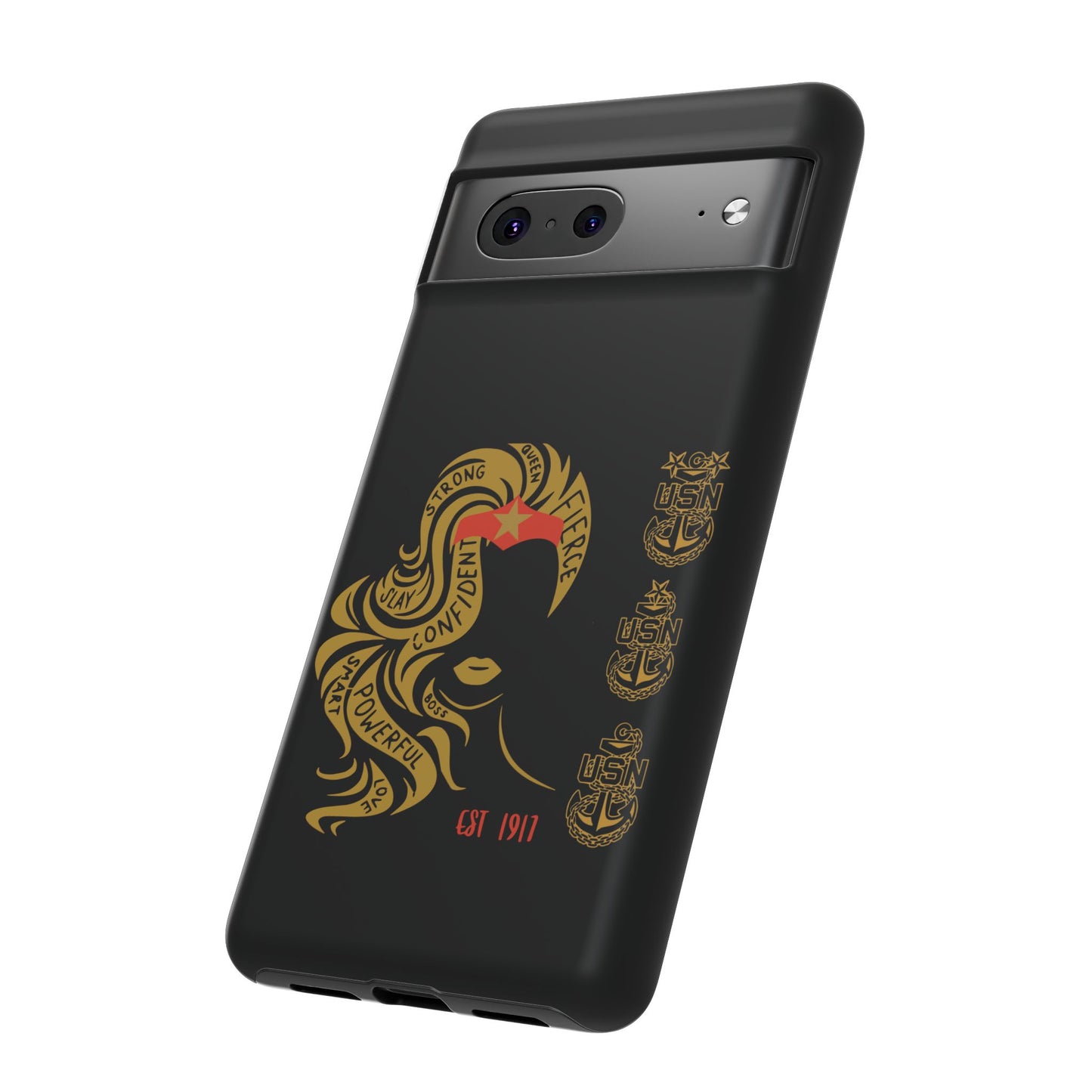 WW OG Long Hair Gold Phone Case