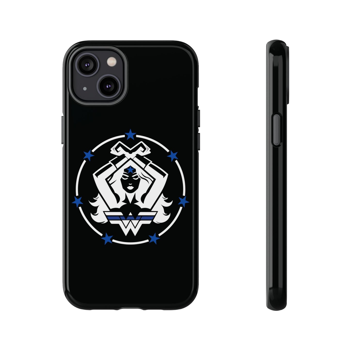 WW Blue Line Tough Phone Case