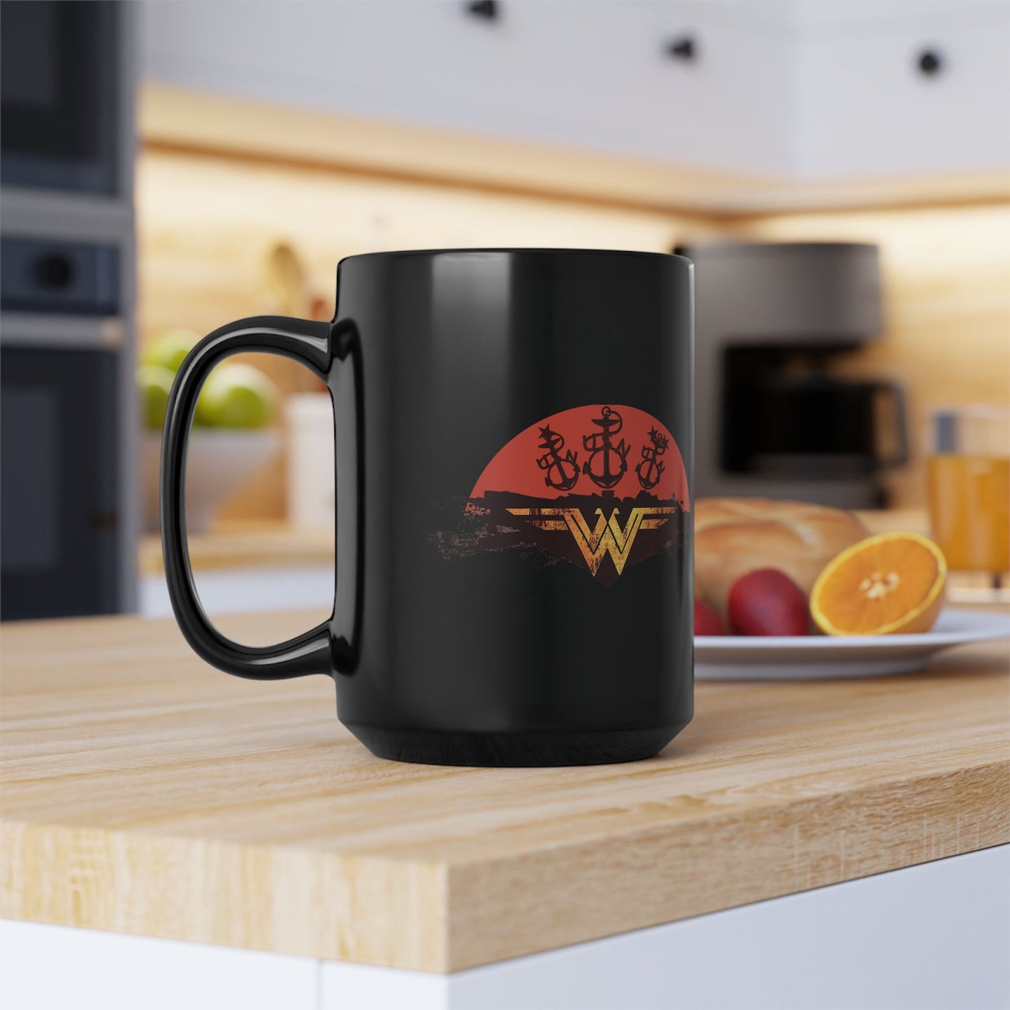 WW Retired Black Mug