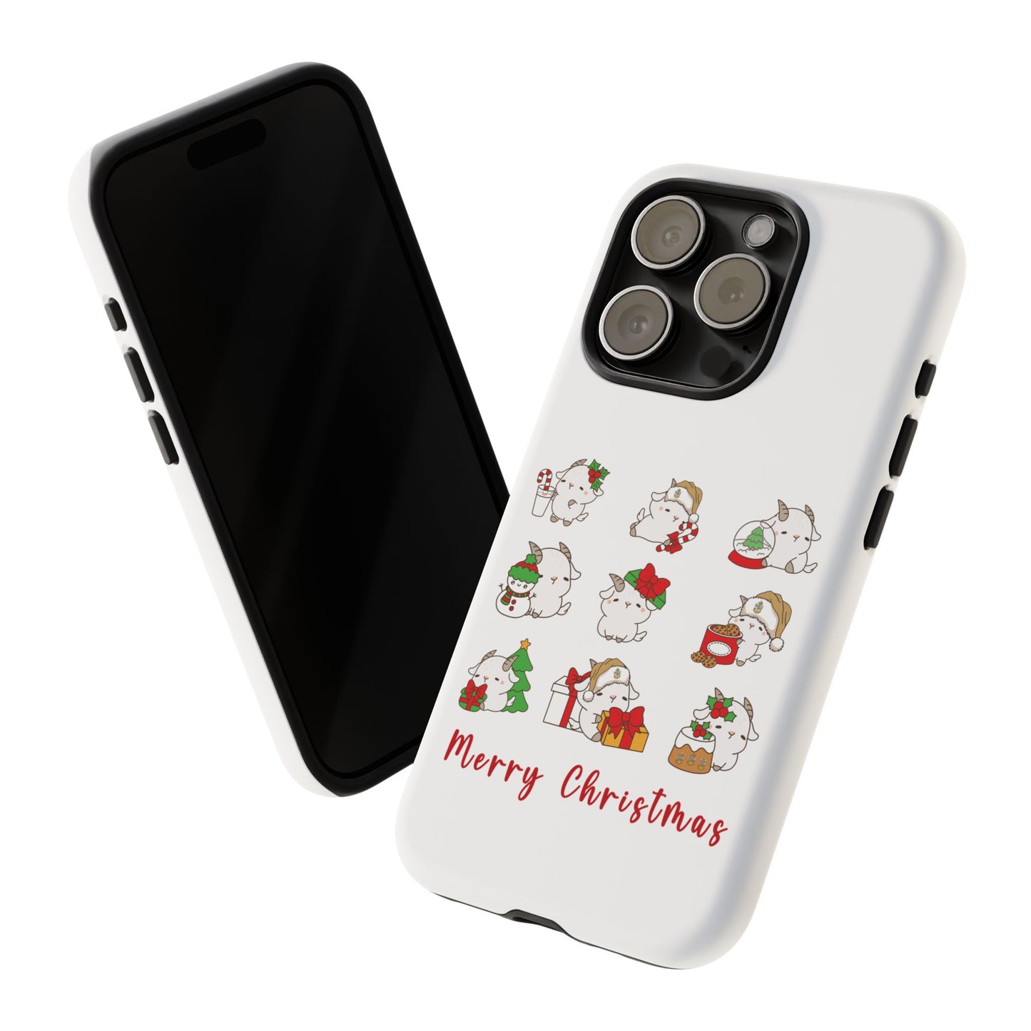 Hello Goat Christmas V3Tough Phone Case