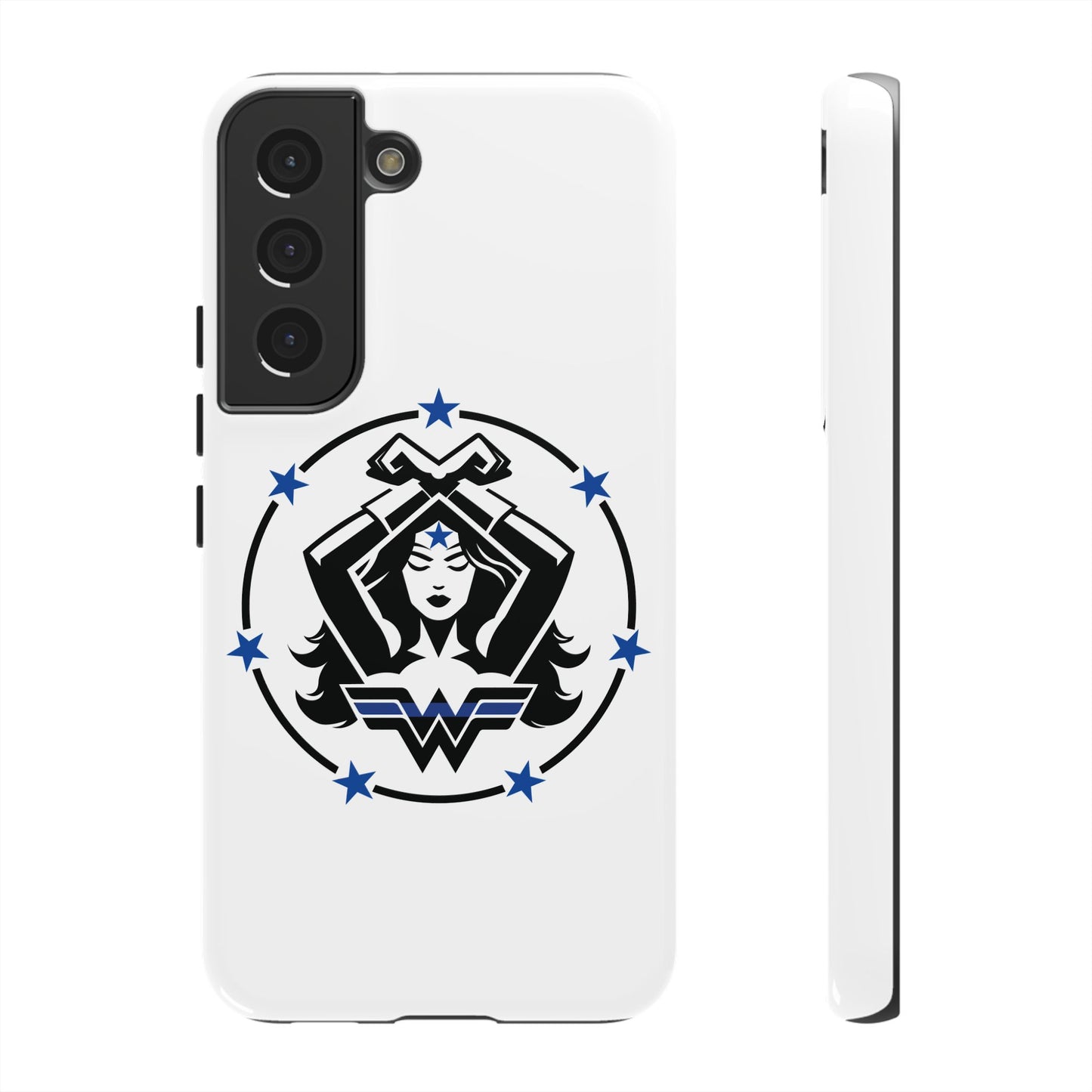 WW Blue Line Tough Phone Case V2