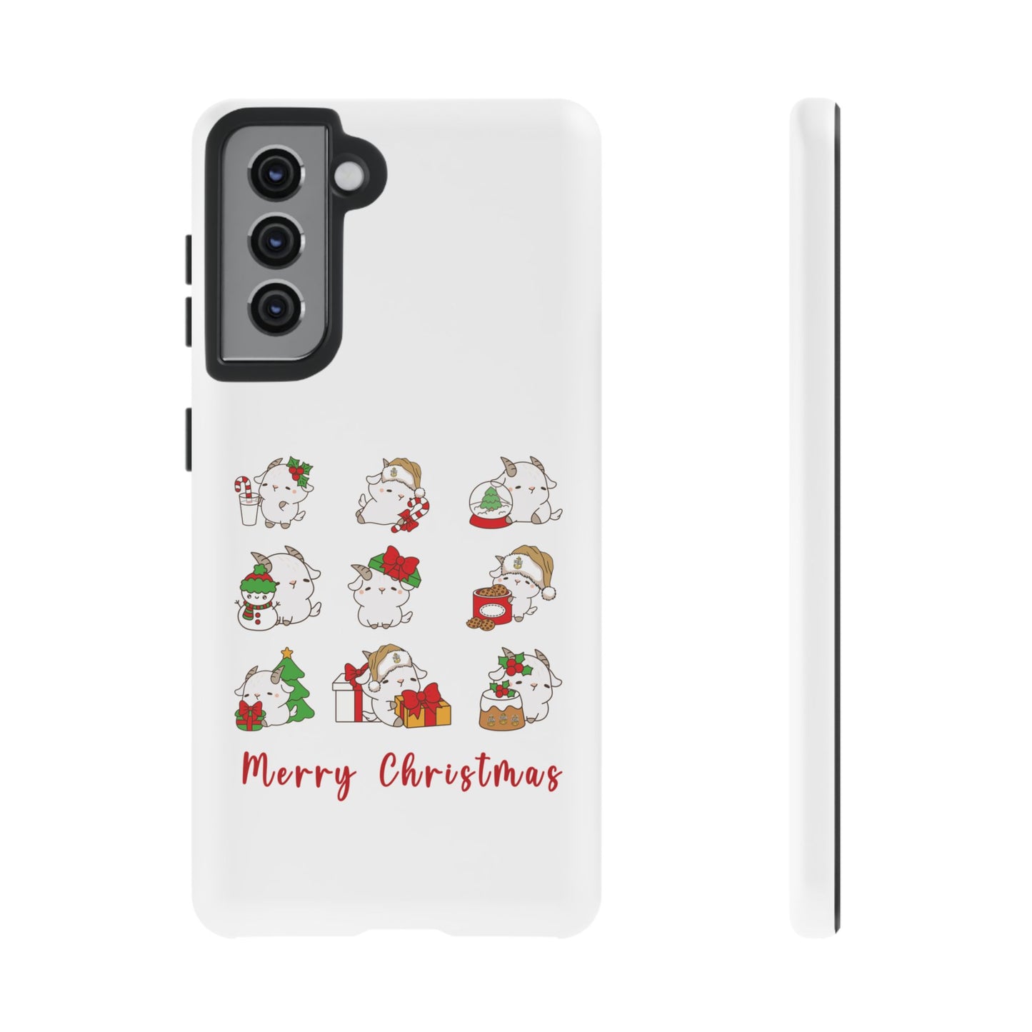 Hello Goat Christmas V3Tough Phone Case