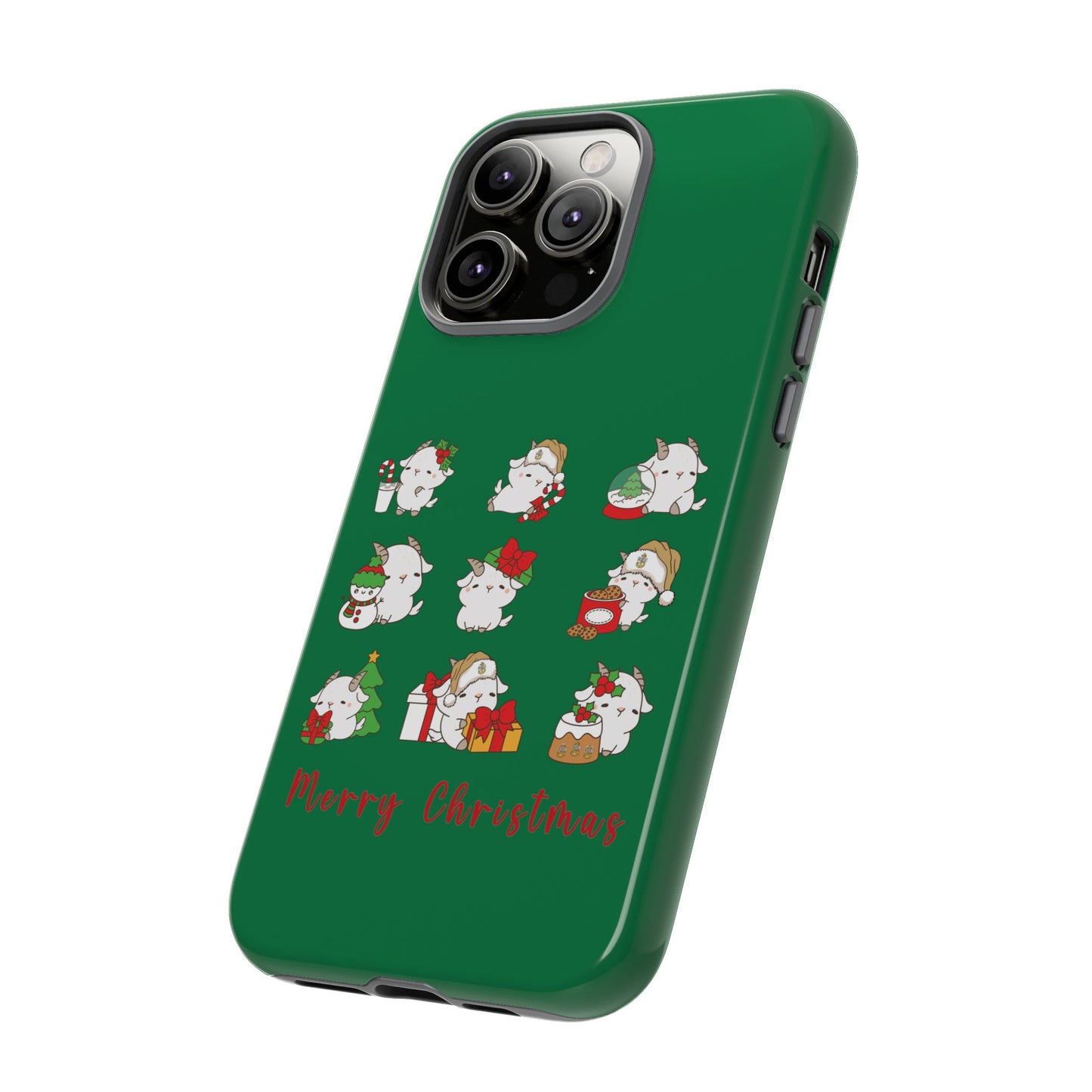 Hello Goat Christmas V2 Tough Phone Case