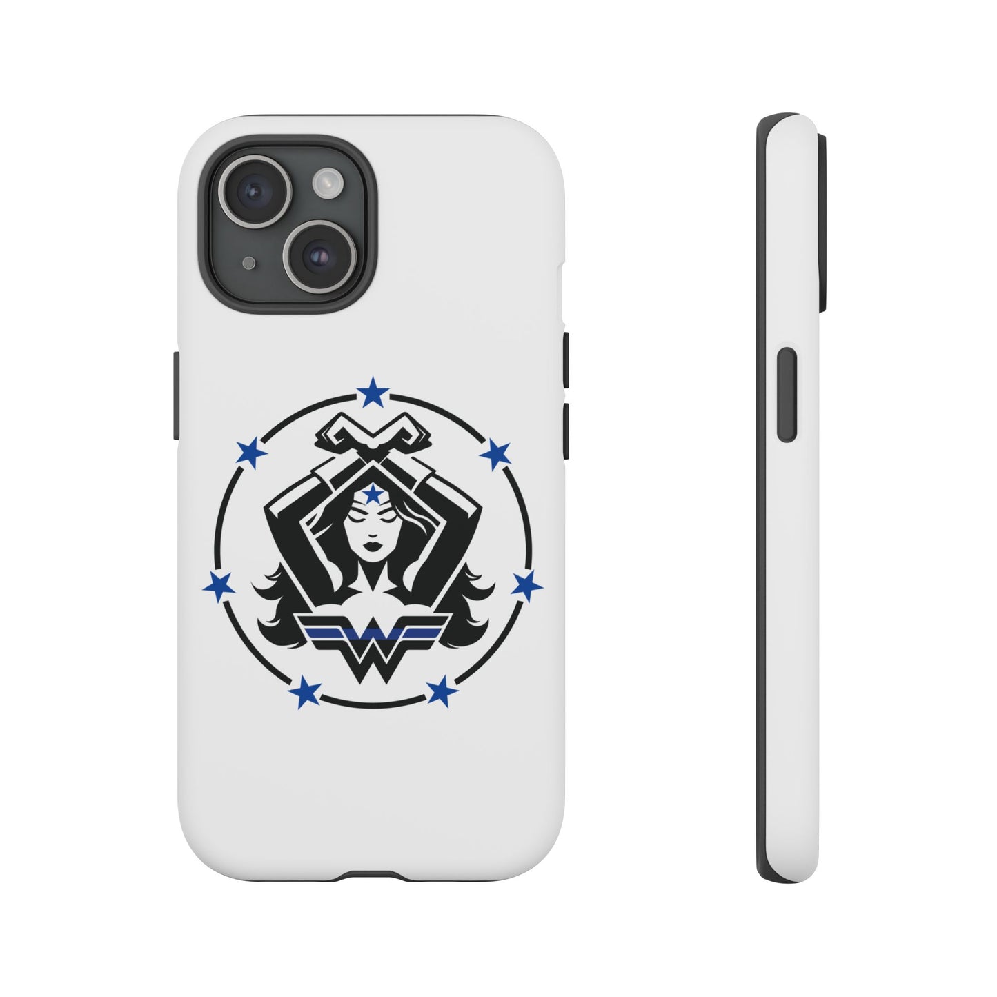 WW Blue Line Tough Phone Case V2