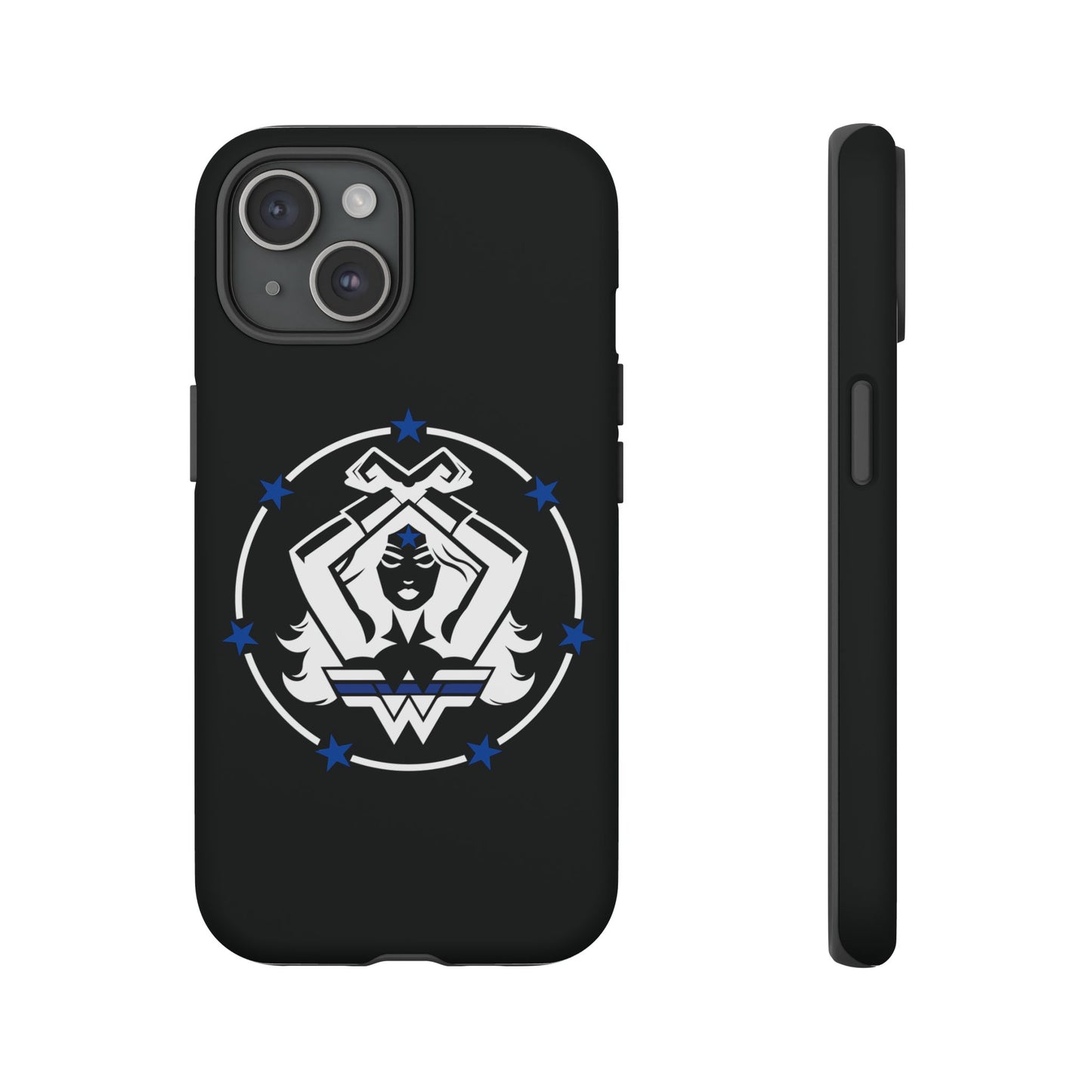 WW Blue Line Tough Phone Case