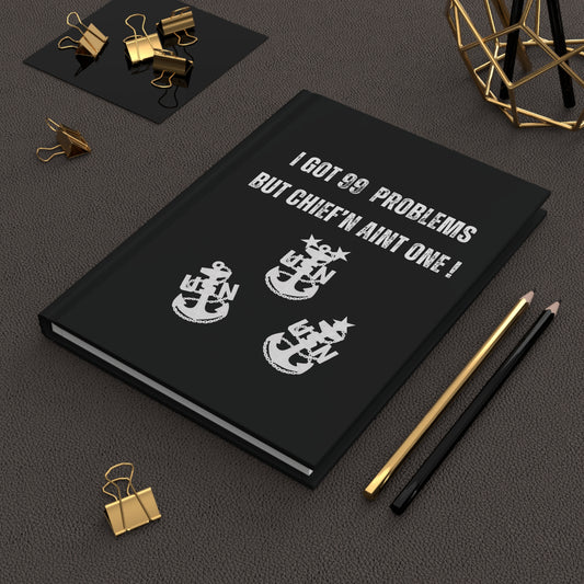 99 Problems Hardcover Journal Matte