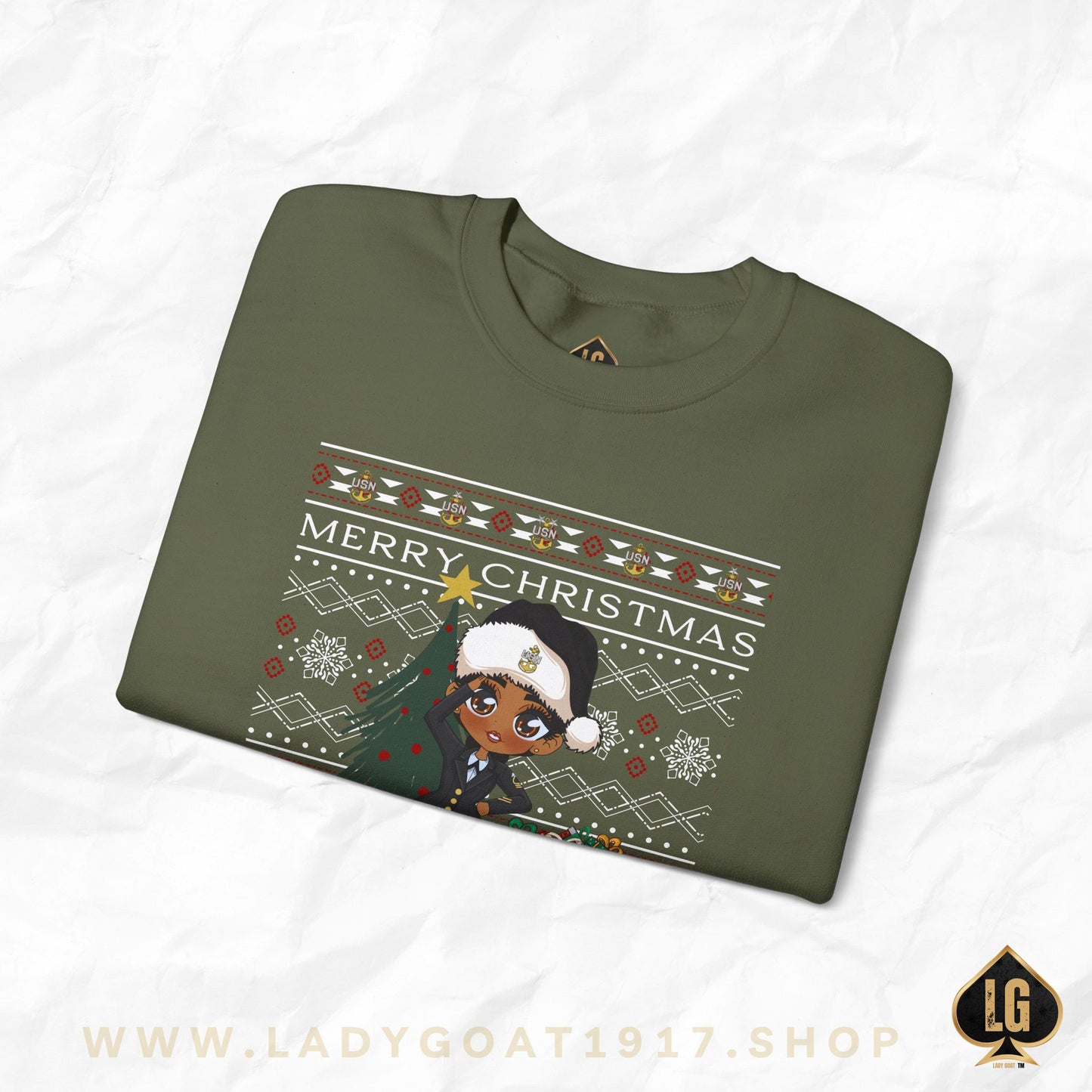 Christmas Blues V1 Crewneck Sweater