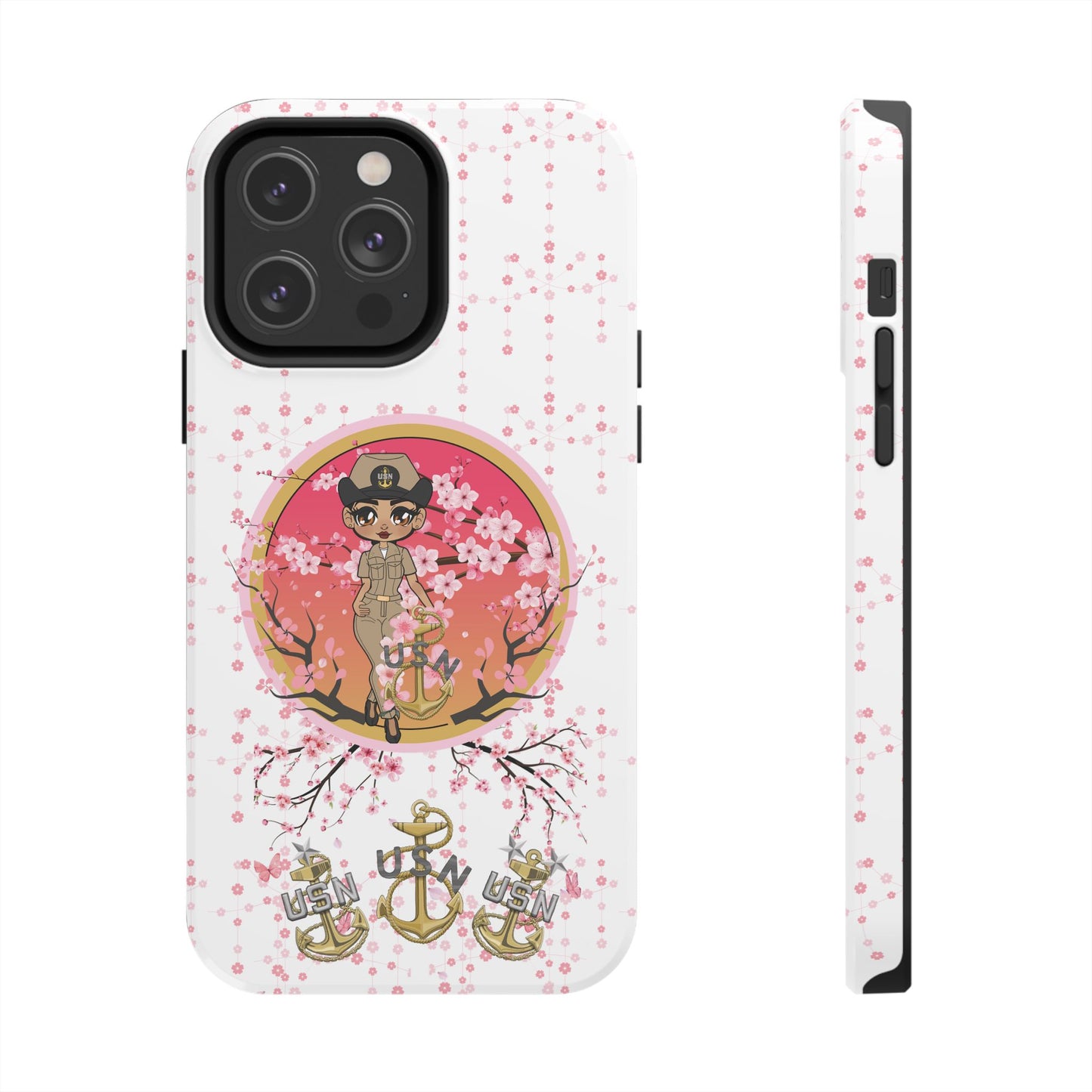 V3 Blossom Tough Phone Cases