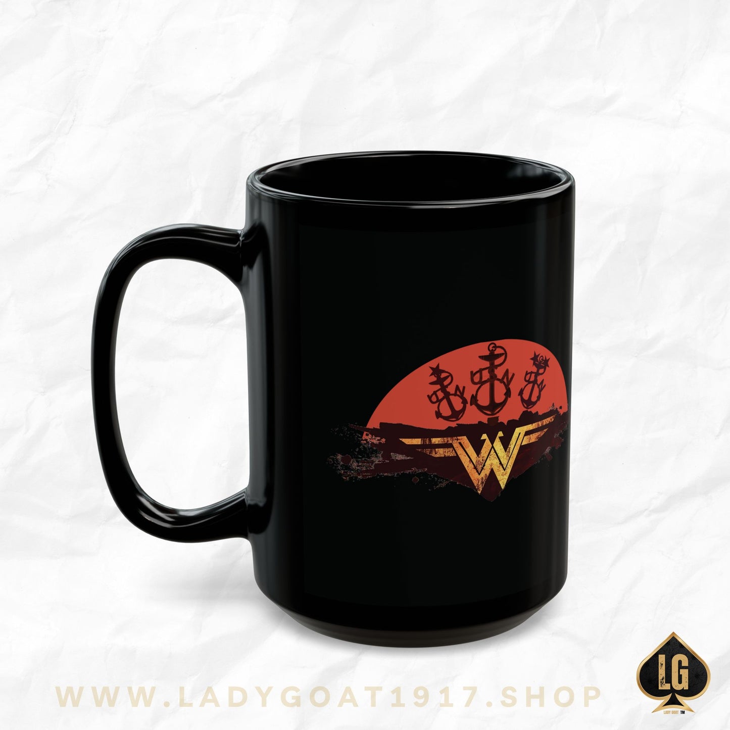 WW Retired Black Mug