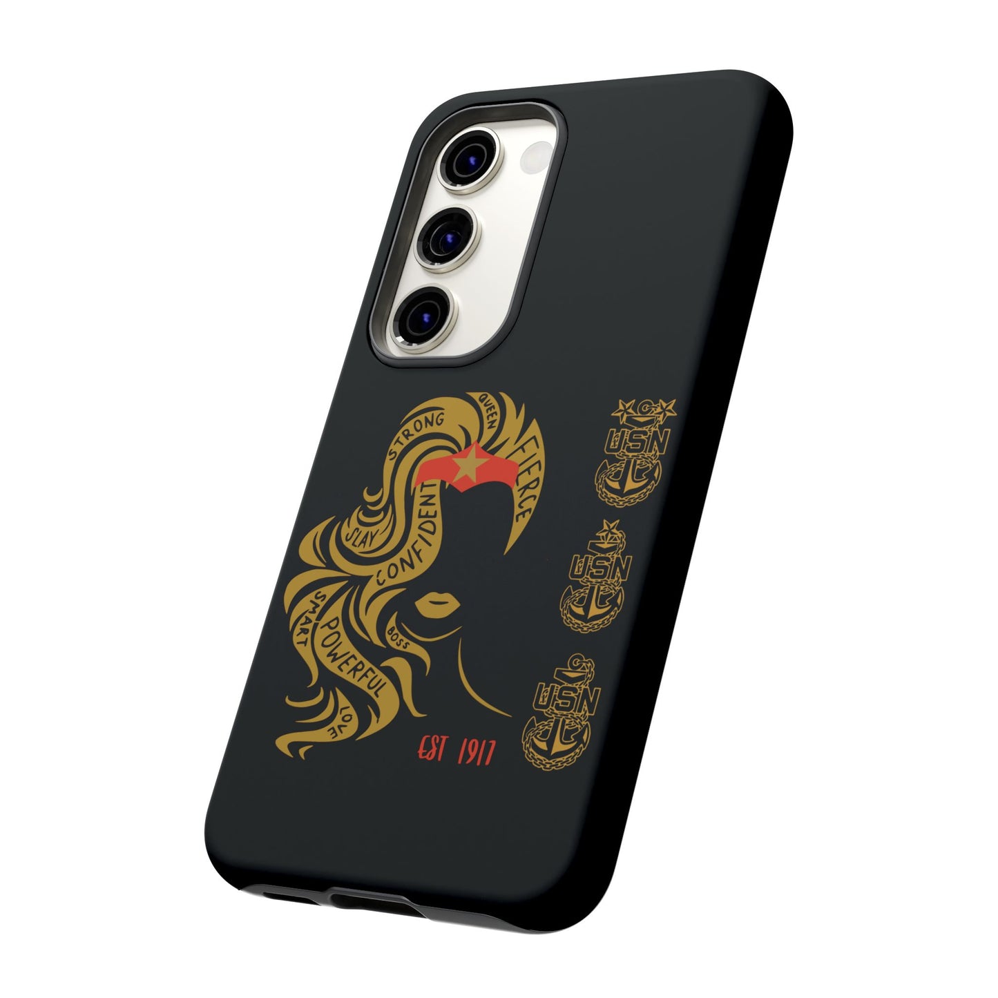 WW OG Long Hair Gold Phone Case