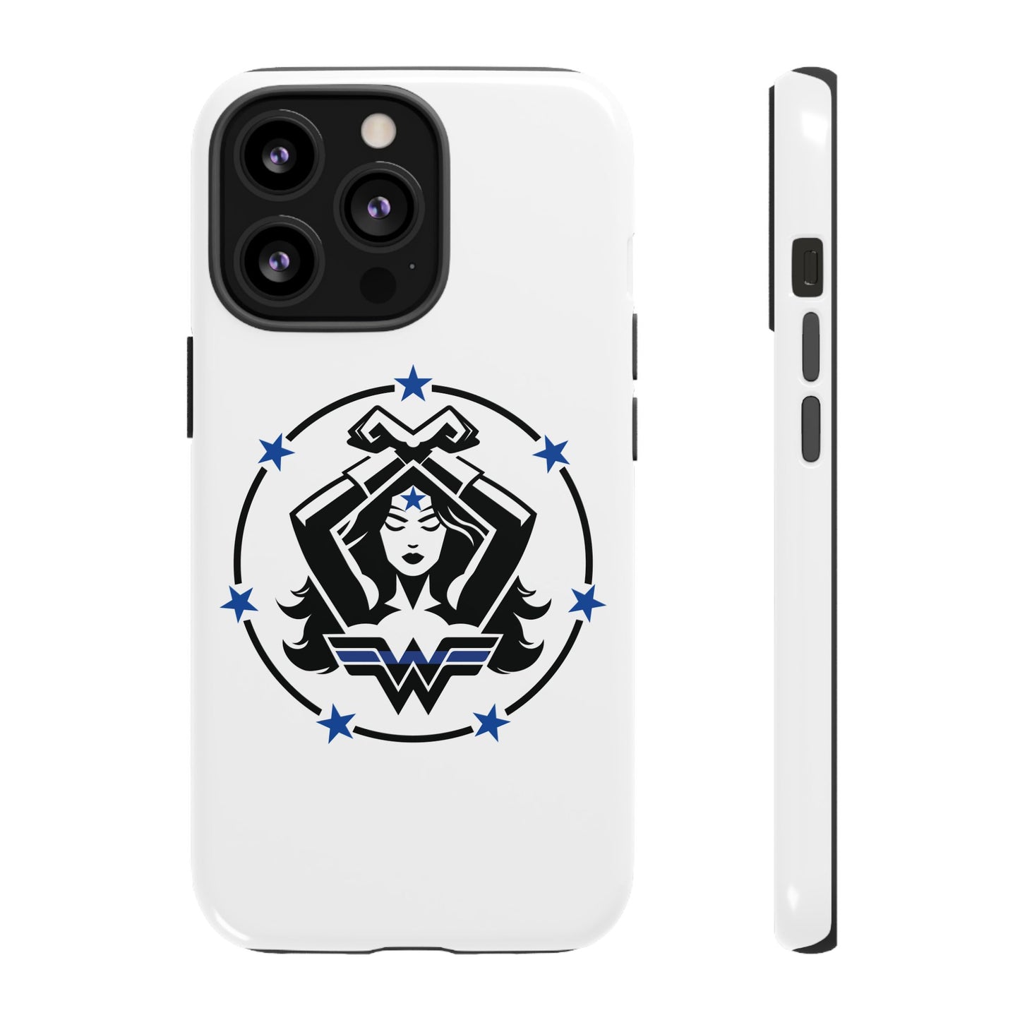 WW Blue Line Tough Phone Case V2