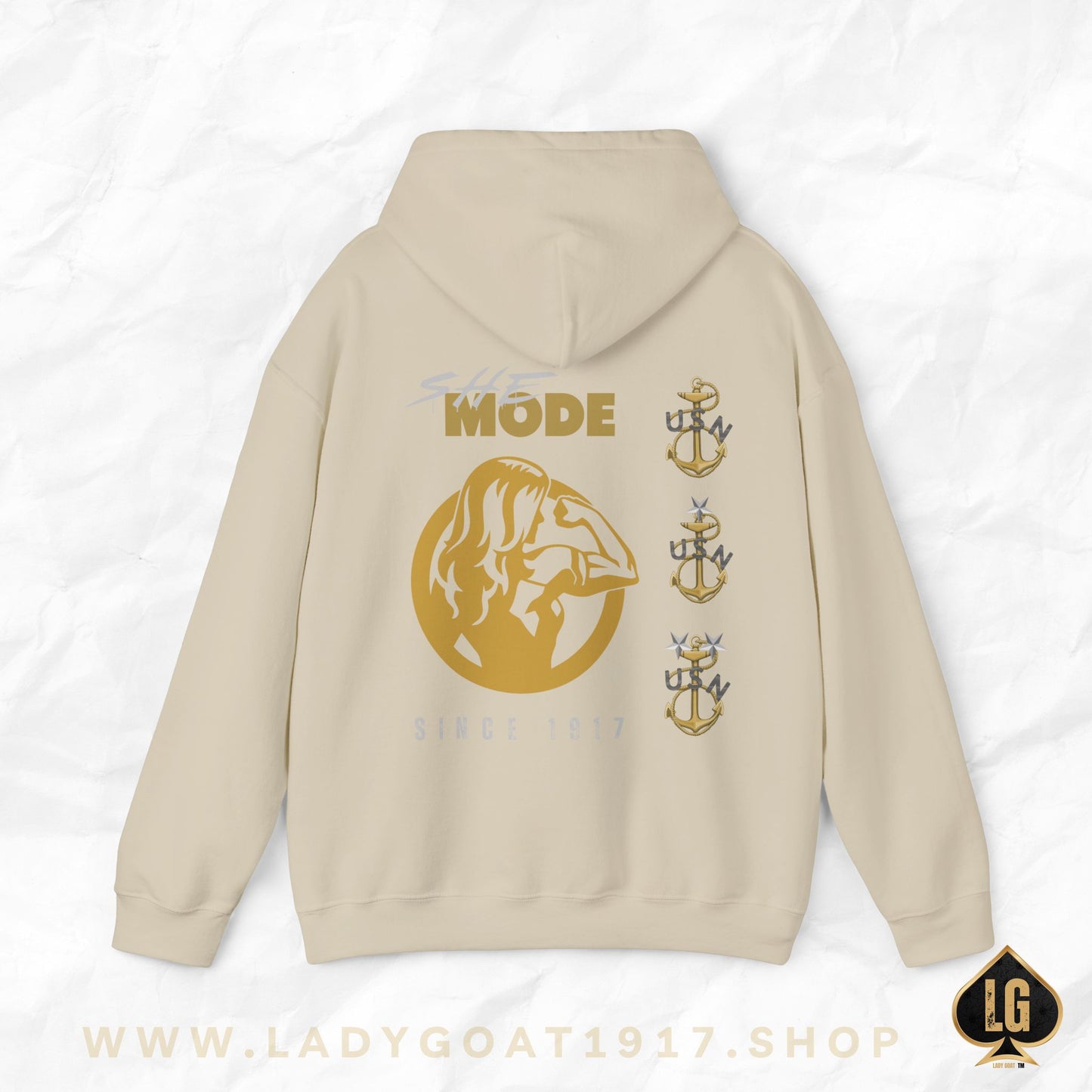 She Mode Unisex Hoodie