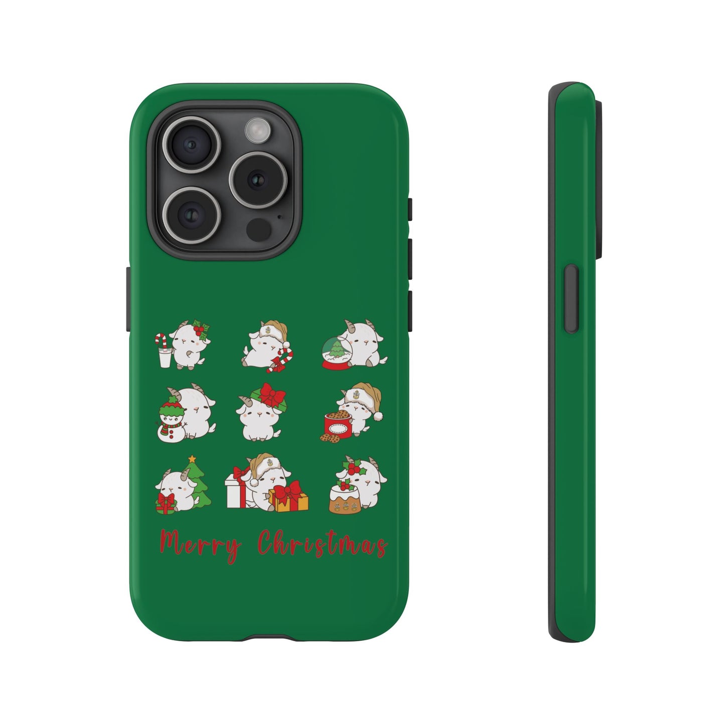 Hello Goat Christmas V2 Tough Phone Case