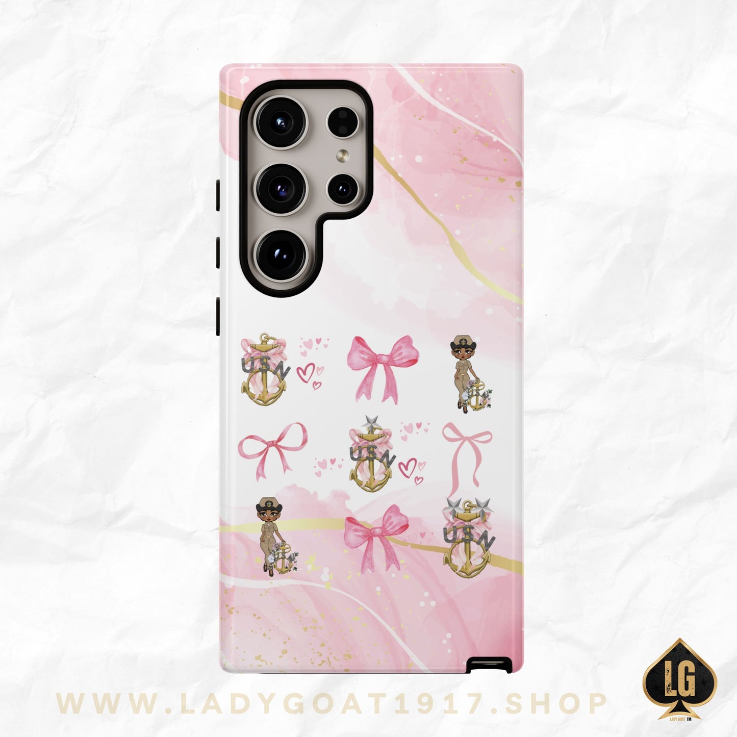 Lady Goat Coquette V2 Phone Case