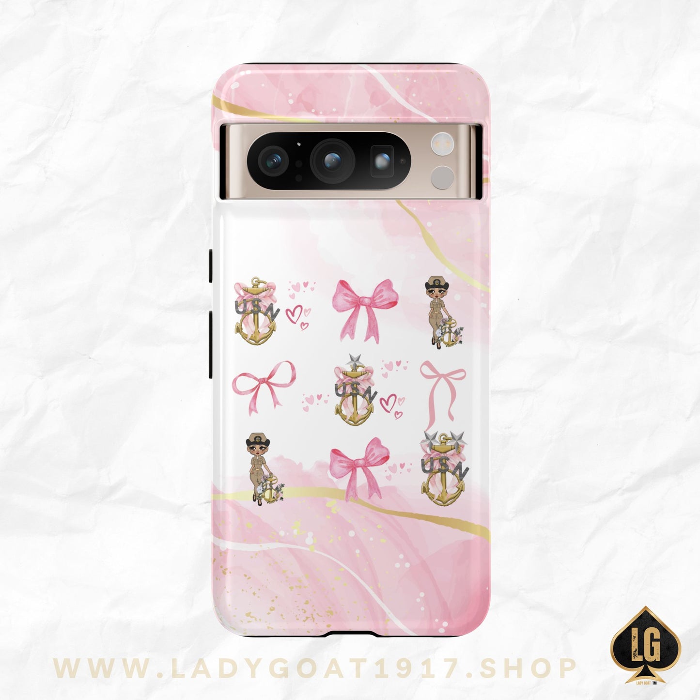 Lady Goat Coquette V9 Phone Case