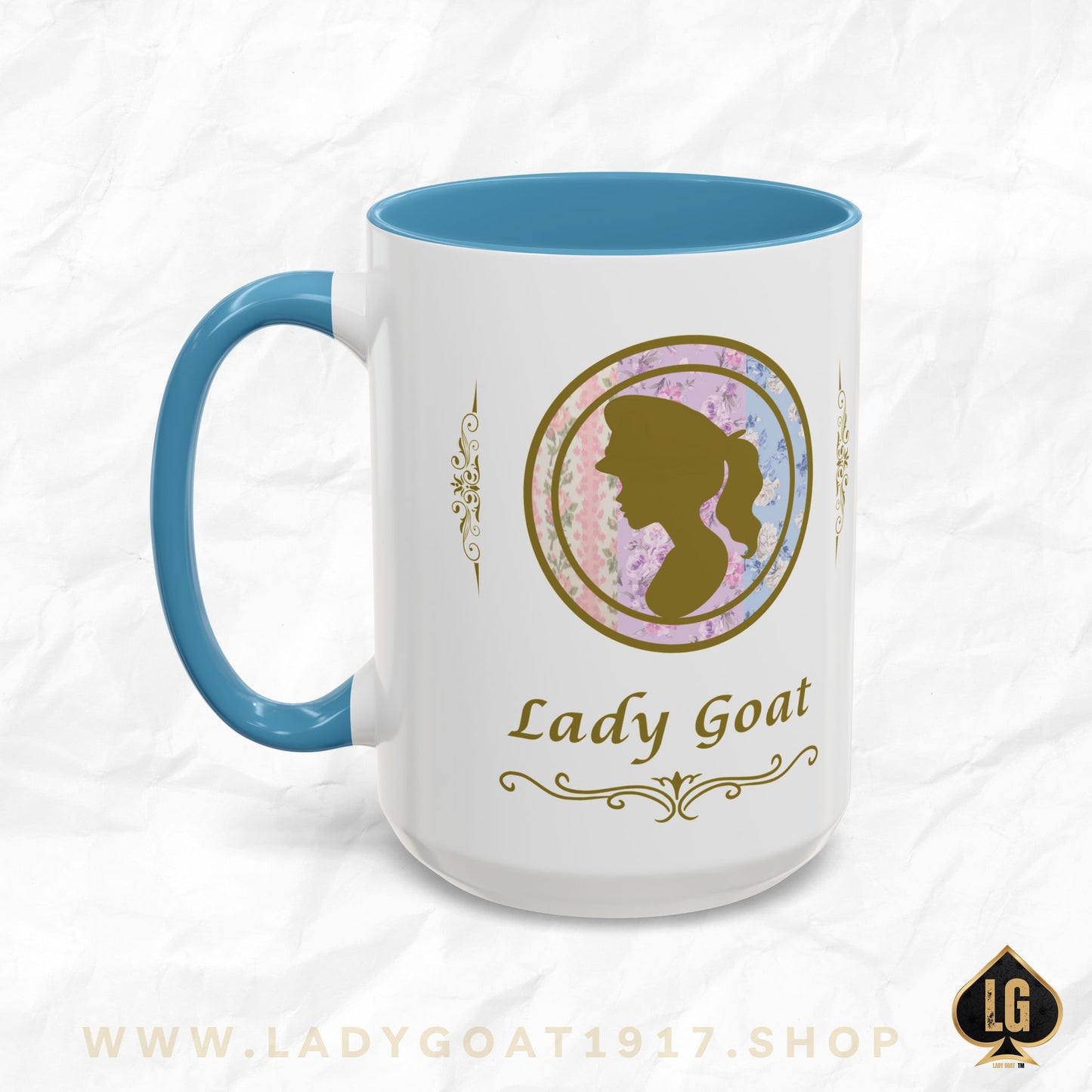 LADYGOATFANCY V4 Accent Coffee Mug 15oz
