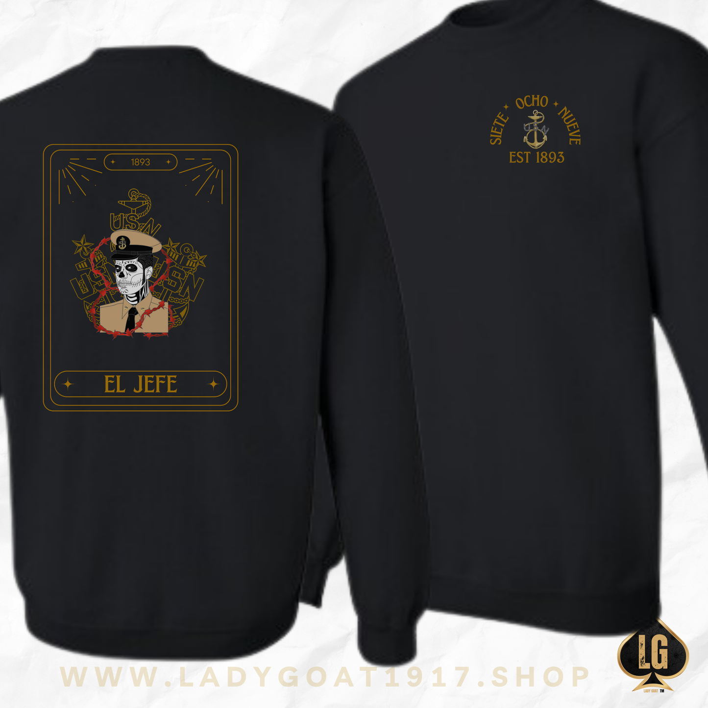 El Jefe Crewneck Sweater