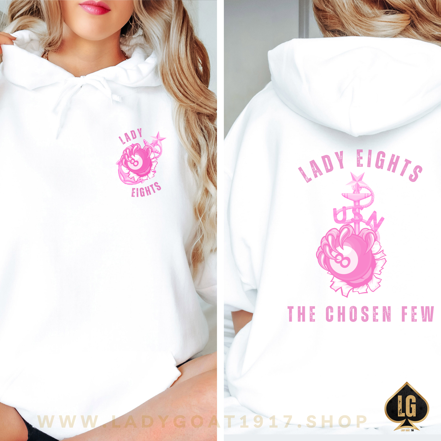 Lady Eights Unisex Hoodie