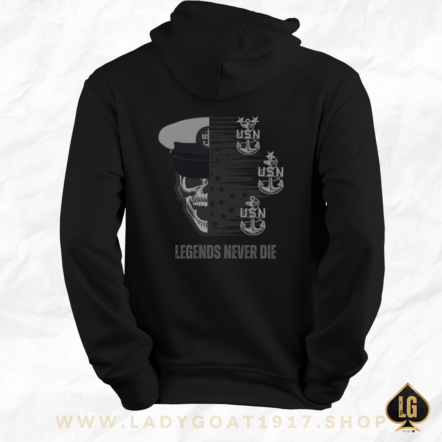 Legends Never Die Unisex Hoodie
