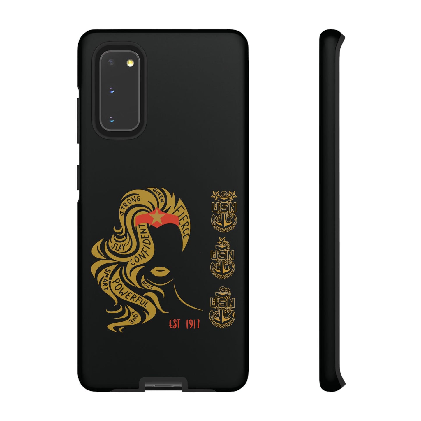 WW OG Long Hair Gold Phone Case
