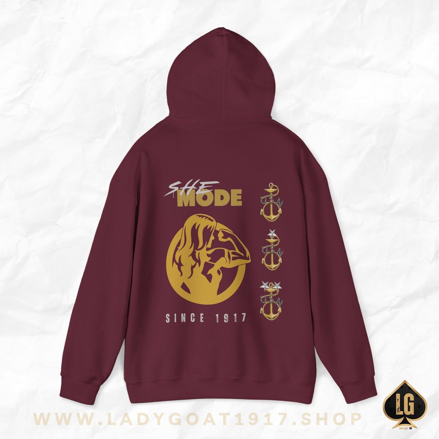 She Mode Unisex Hoodie
