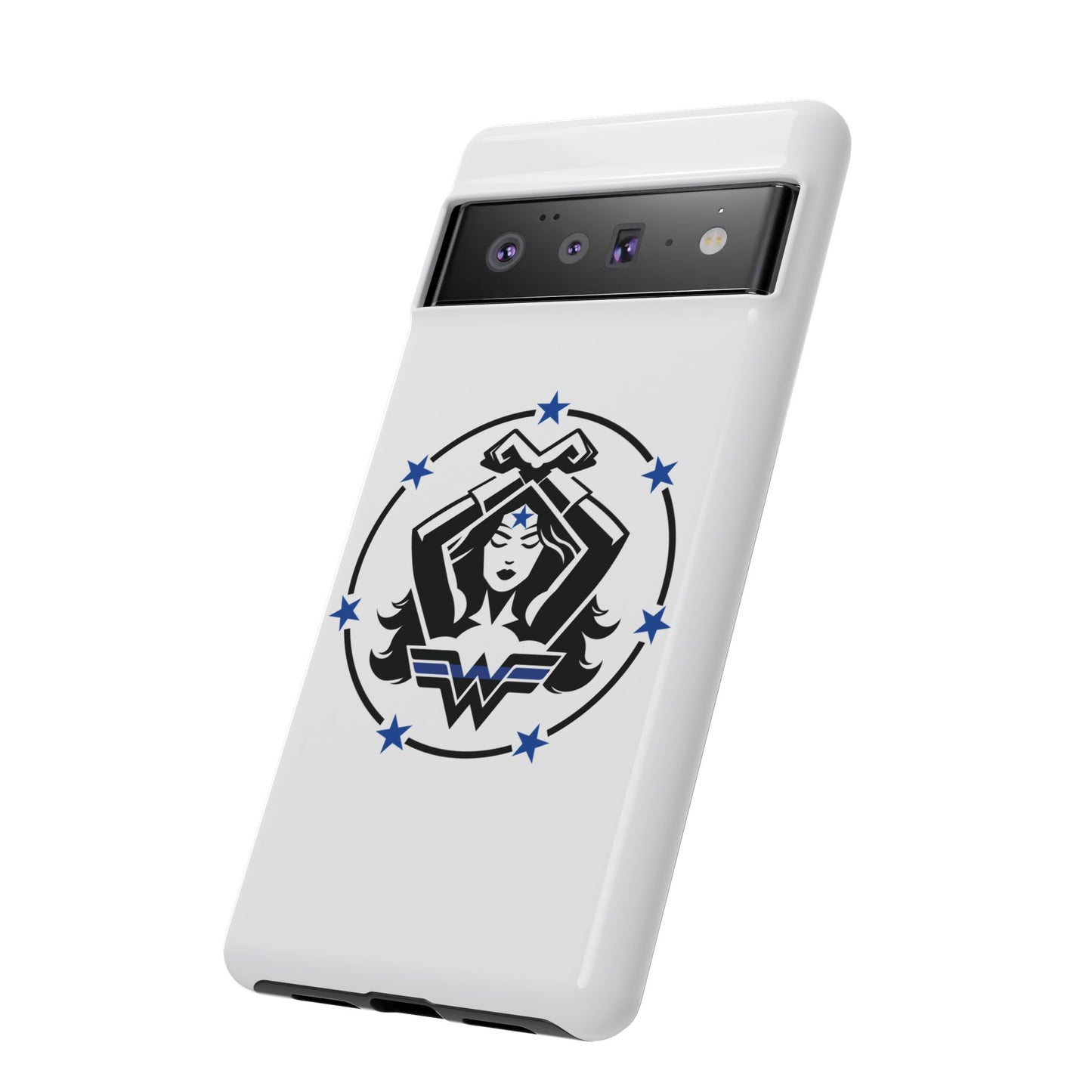 WW Blue Line Tough Phone Case V2