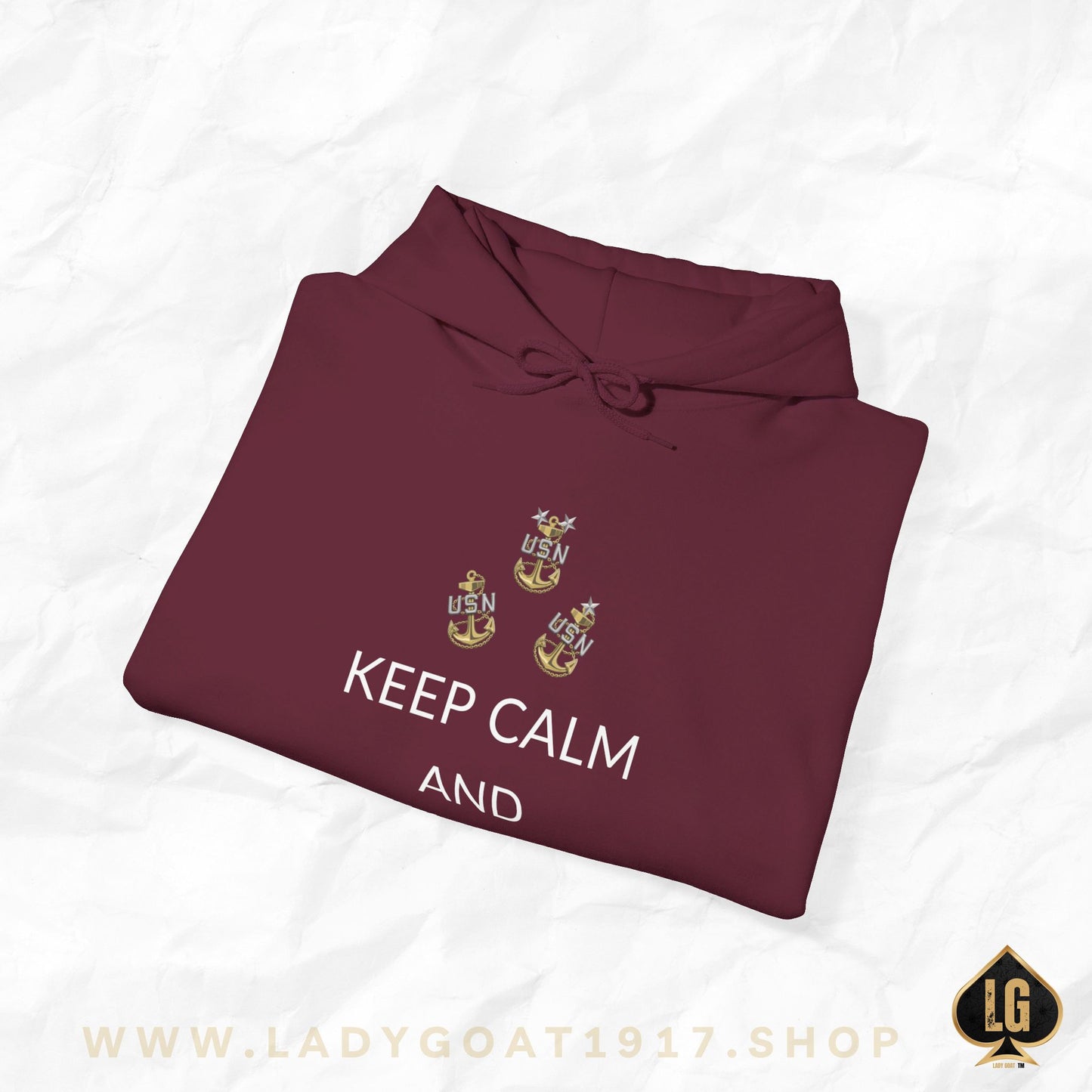 Keep Calm Ask Chief Unisex Hoodie