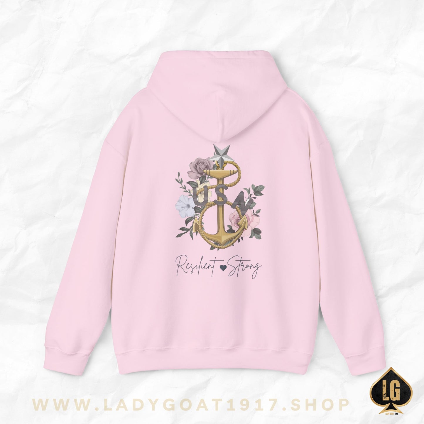 Resilient and Strong V8 Unisex Hoodie